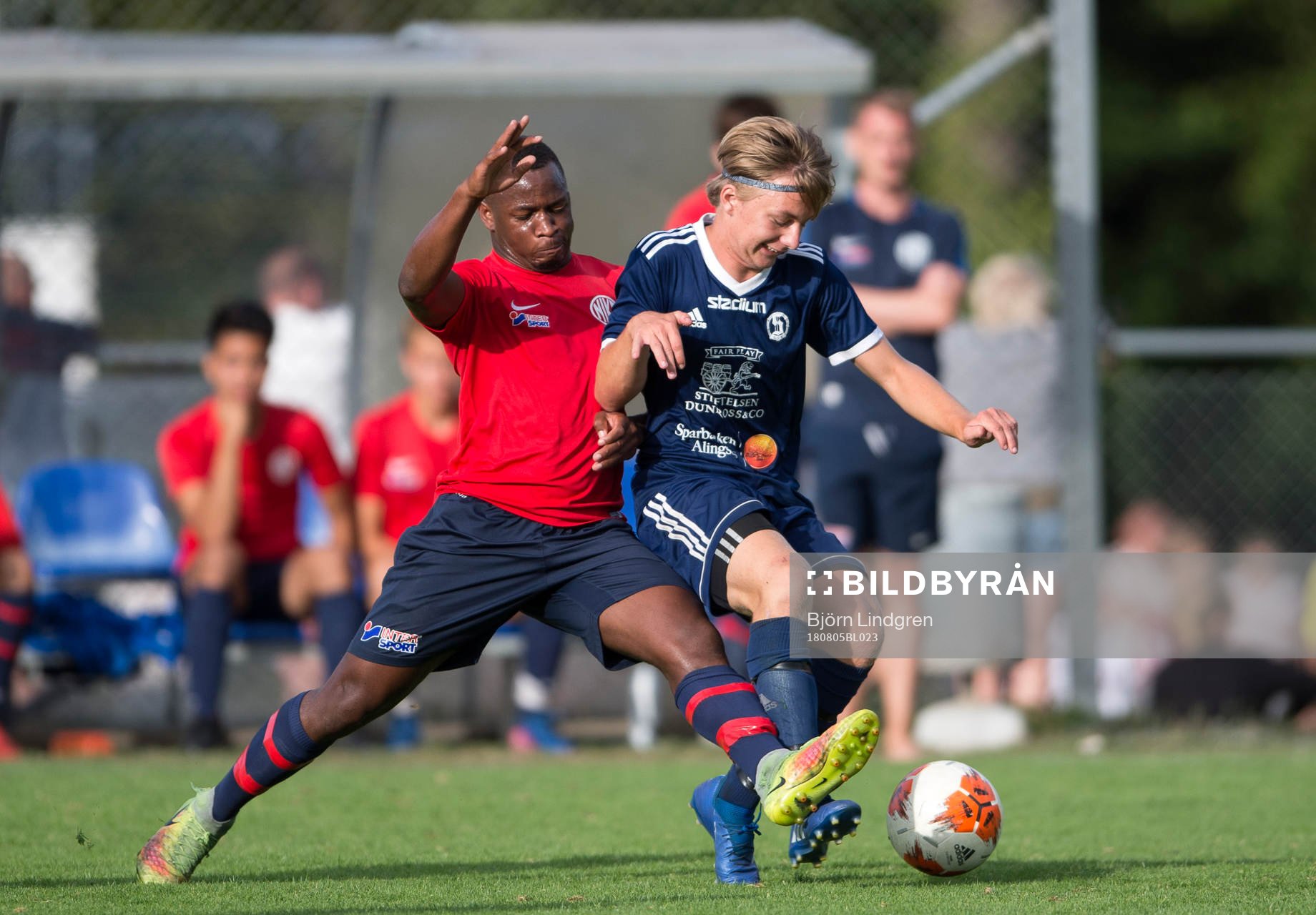Nikes Antoine Traoré mot Stenkullens Filip Alftren