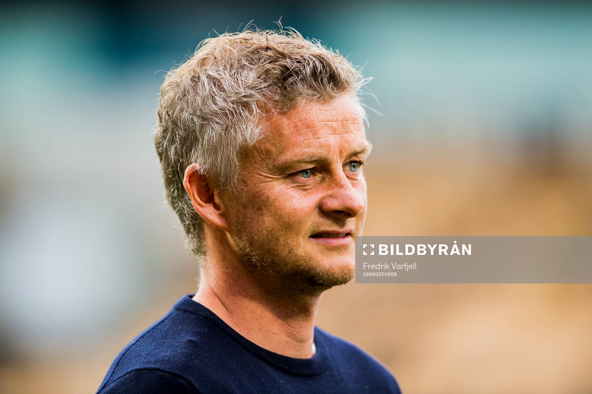 Ole Gunnar Solskjær, manager of Molde