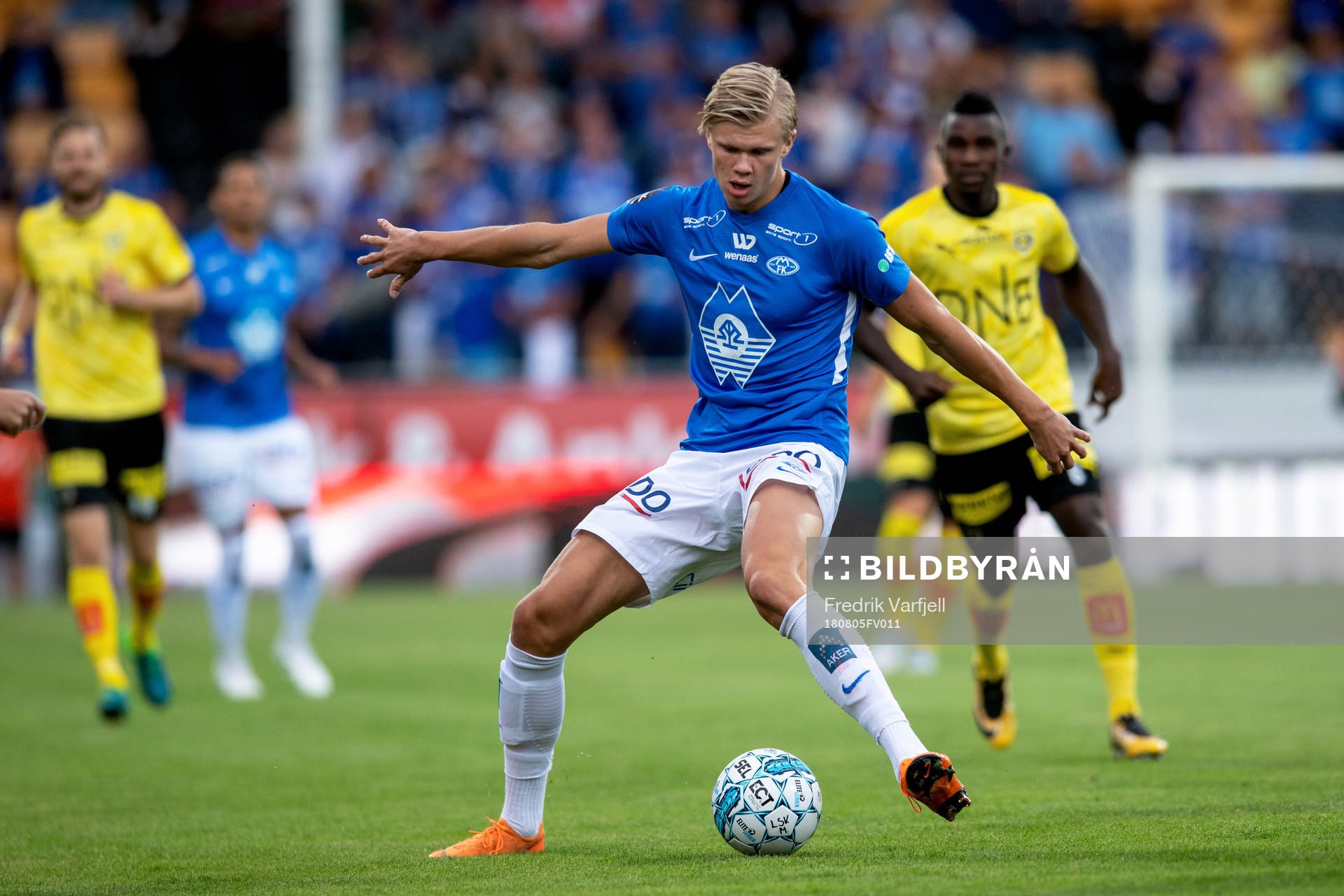Erling Braut Håland of Molde