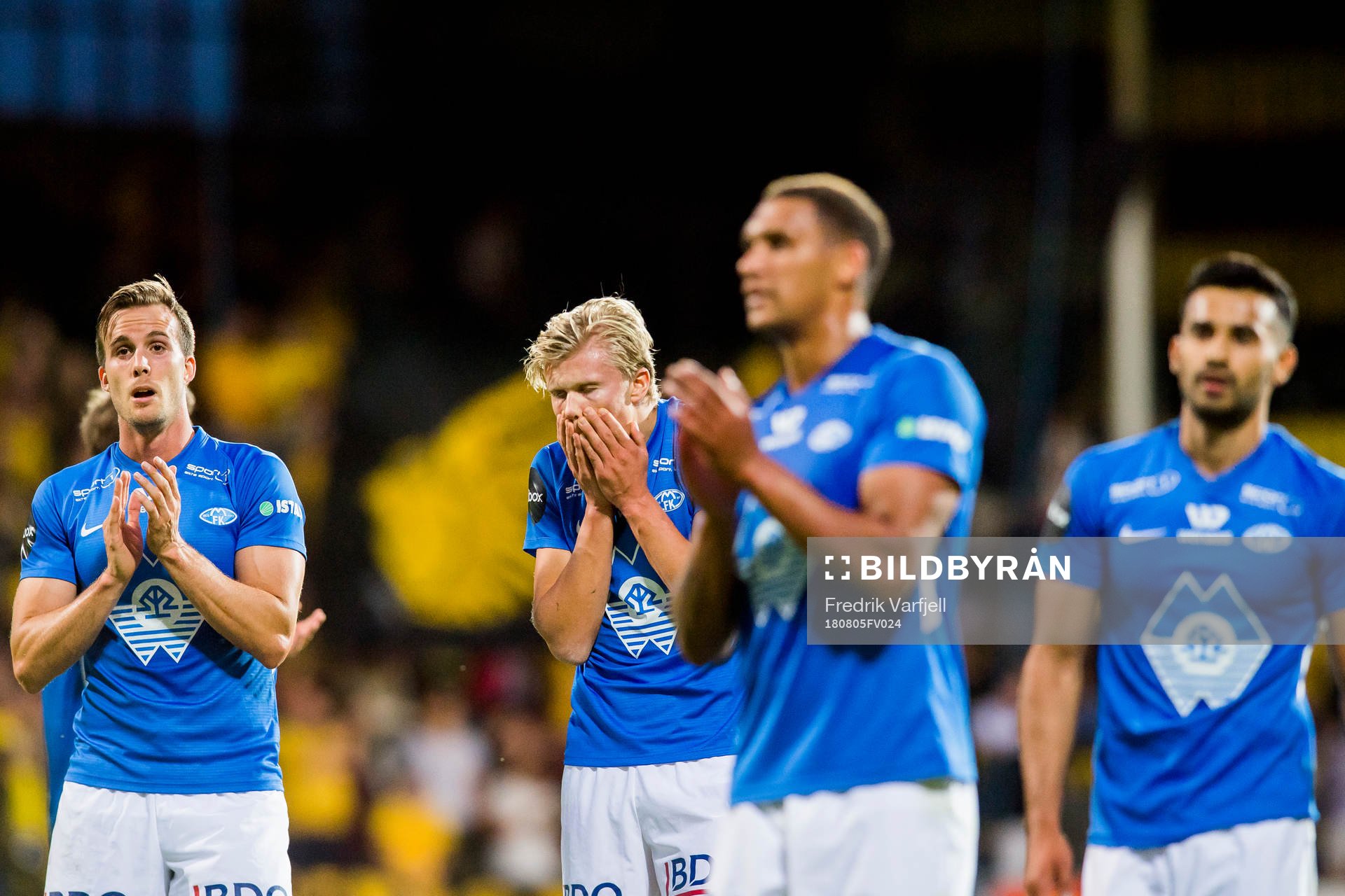 Erling Braut Håland of Molde looks dejected