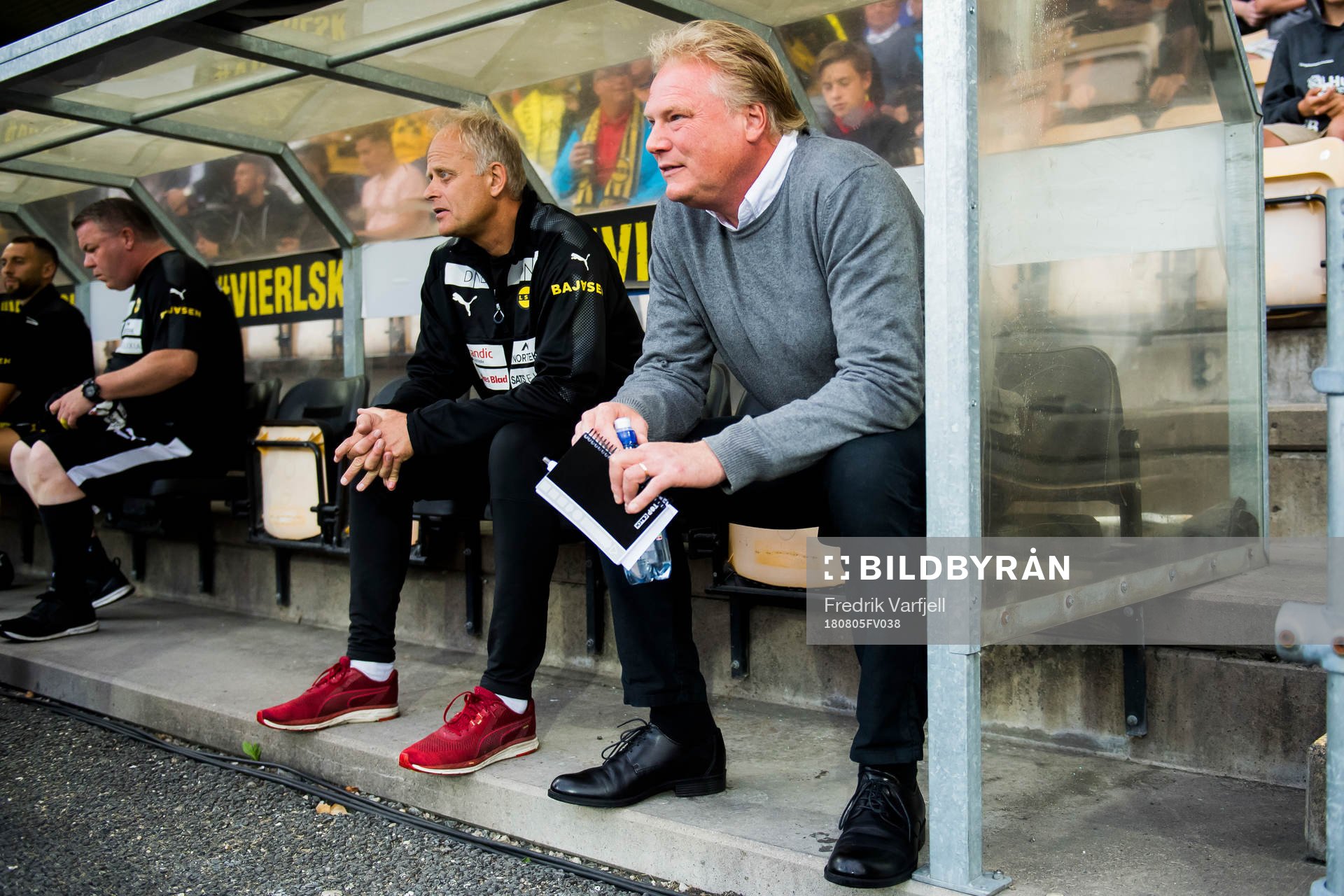 Jørgen Lennartsson, head coach of Lillestrøm