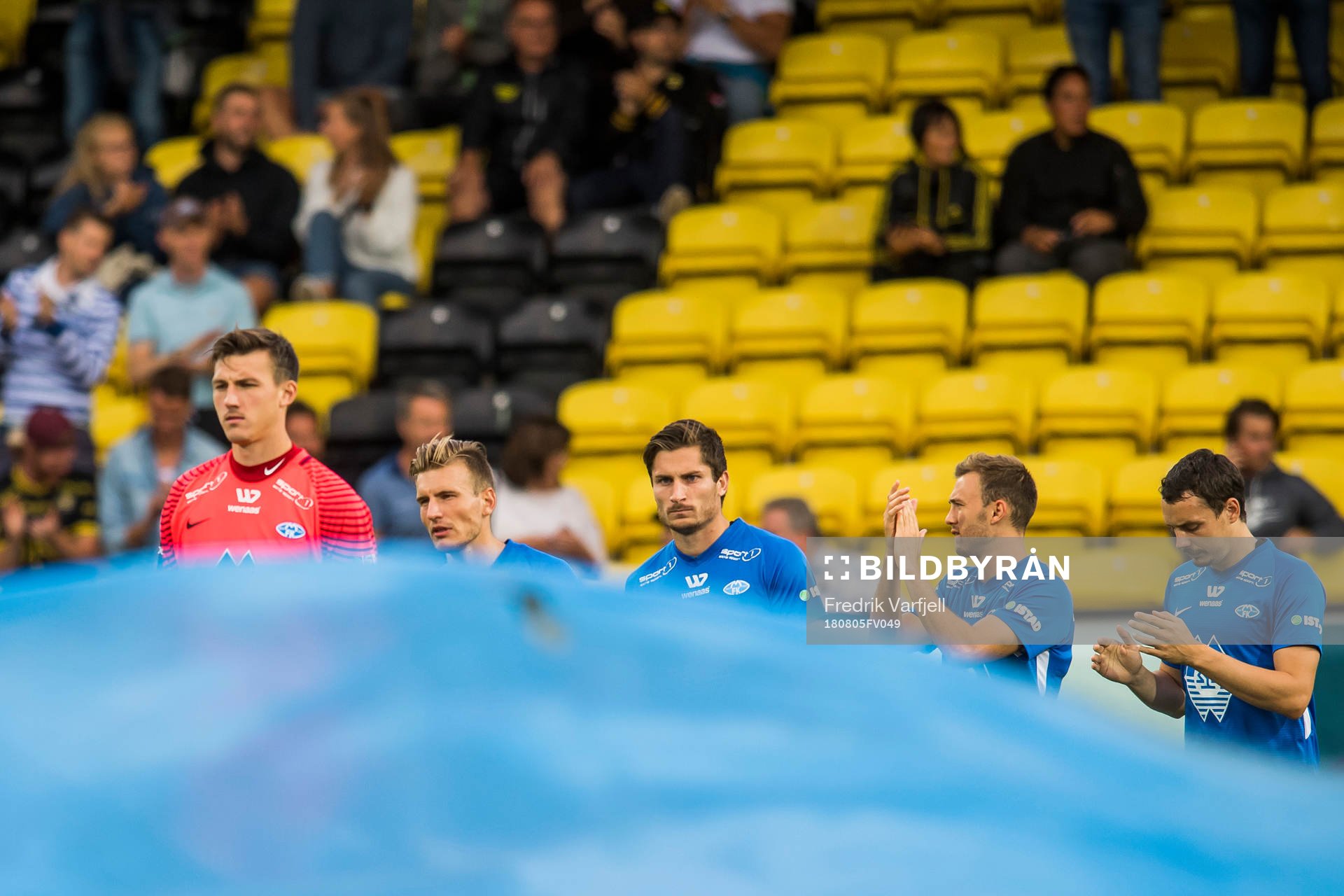 Goalkeeper Andreas Linde, Christoffer Remmer, Kristoffer