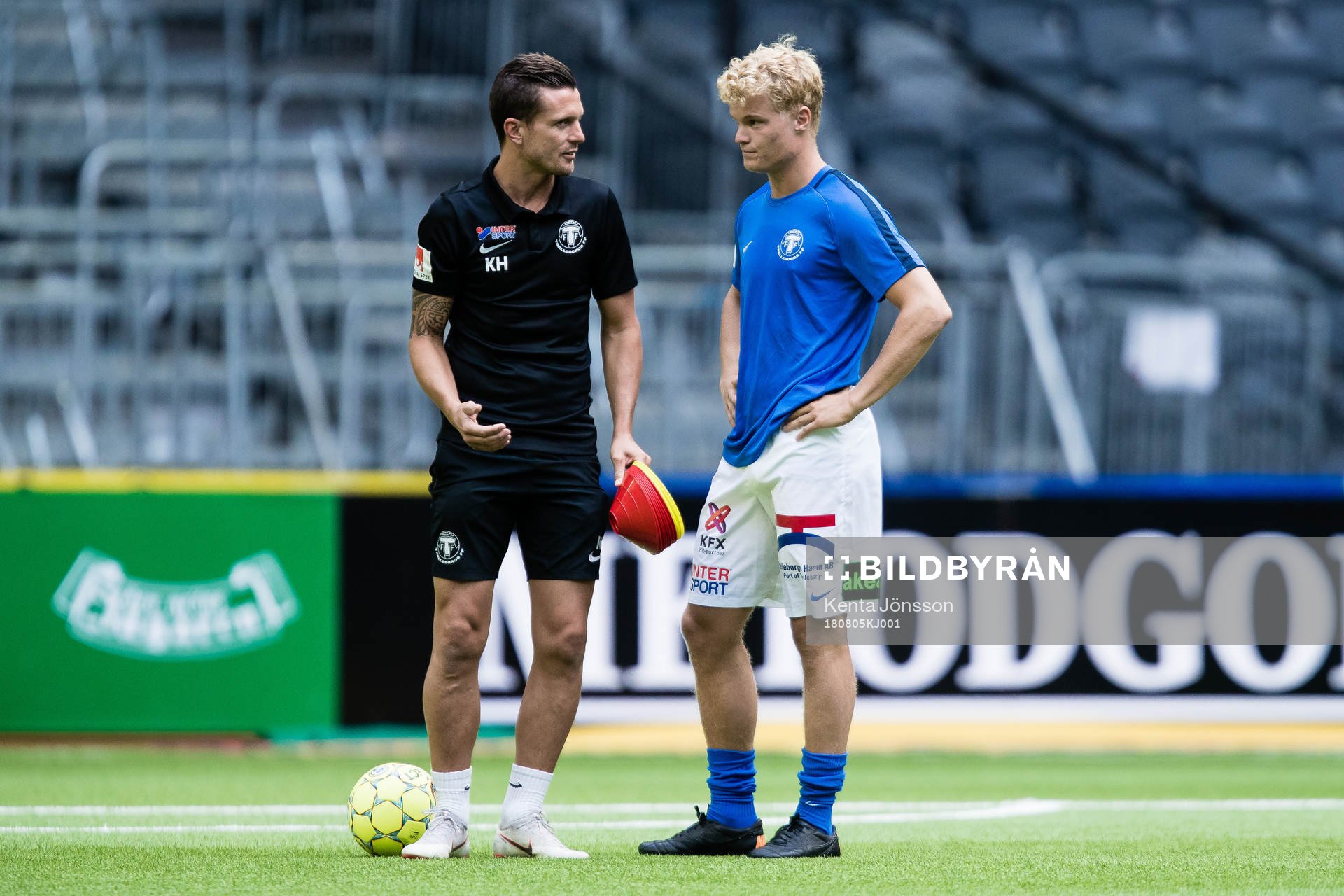 Trelleborgs assisterande tränare Kristian Haynes med