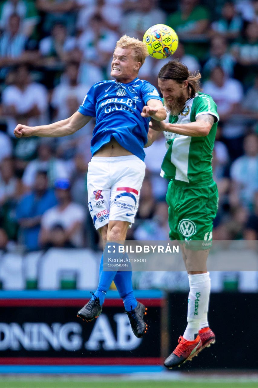 Trelleborgs Freddie Brorsson och Hammarbys Björn Paulsen