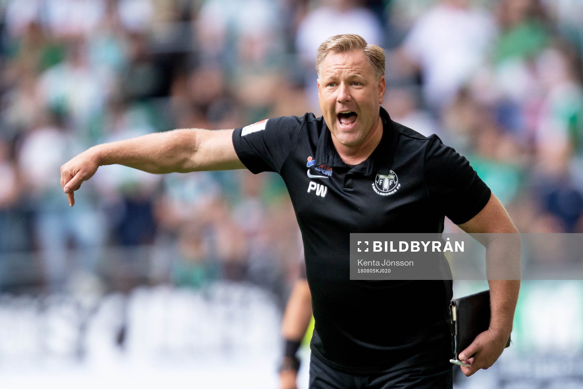 Trelleborgs tränare Patrick Winqvist