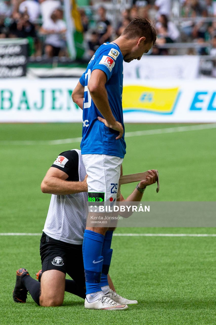 Trelleborgs Jasmin Sudic får vård