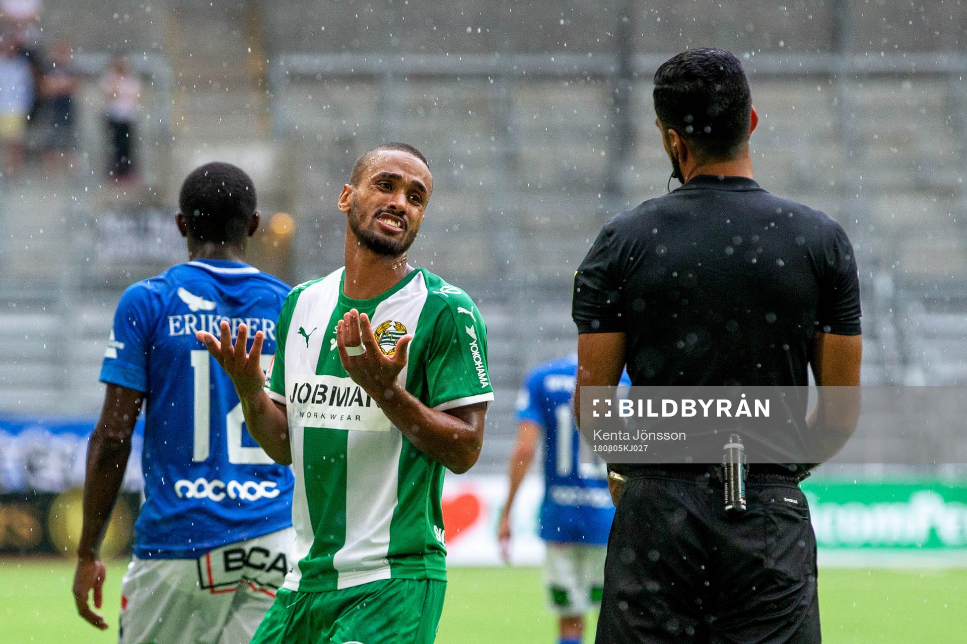 Hammarbys Junes Barny vädjar till domare Mohammed Al-Hakim