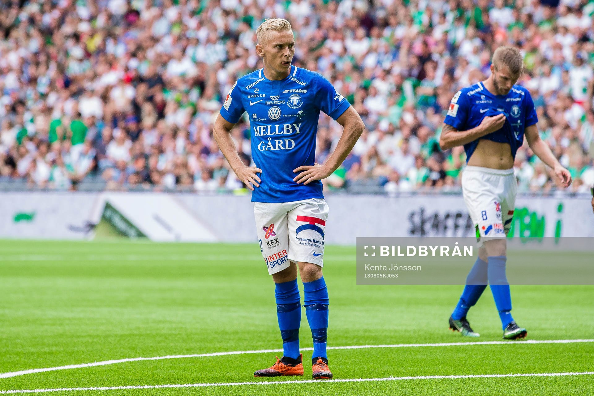 Trelleborgs Johan Brannefalk deppar