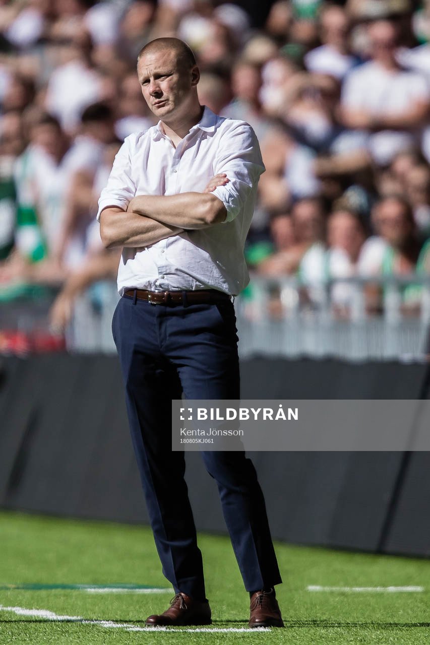 Hammarbys tränare Stefan Billborn
