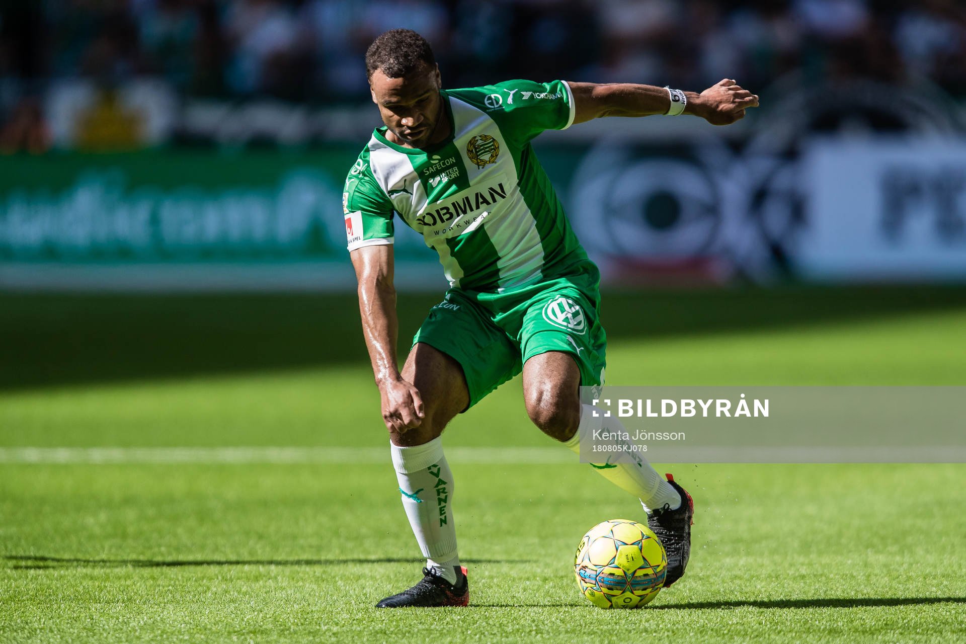 Hammarbys Serge-Junior Martinsson Ngouali