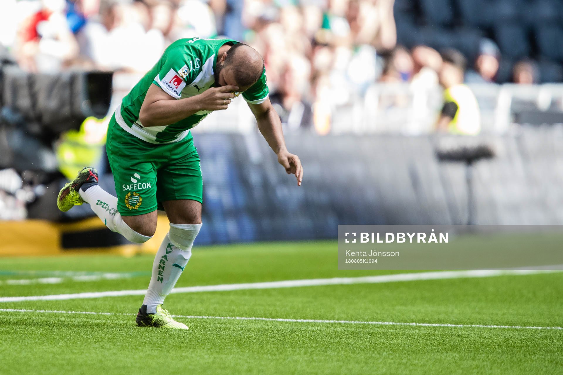 Hammarbys Kennedy Bakircioglu byts in