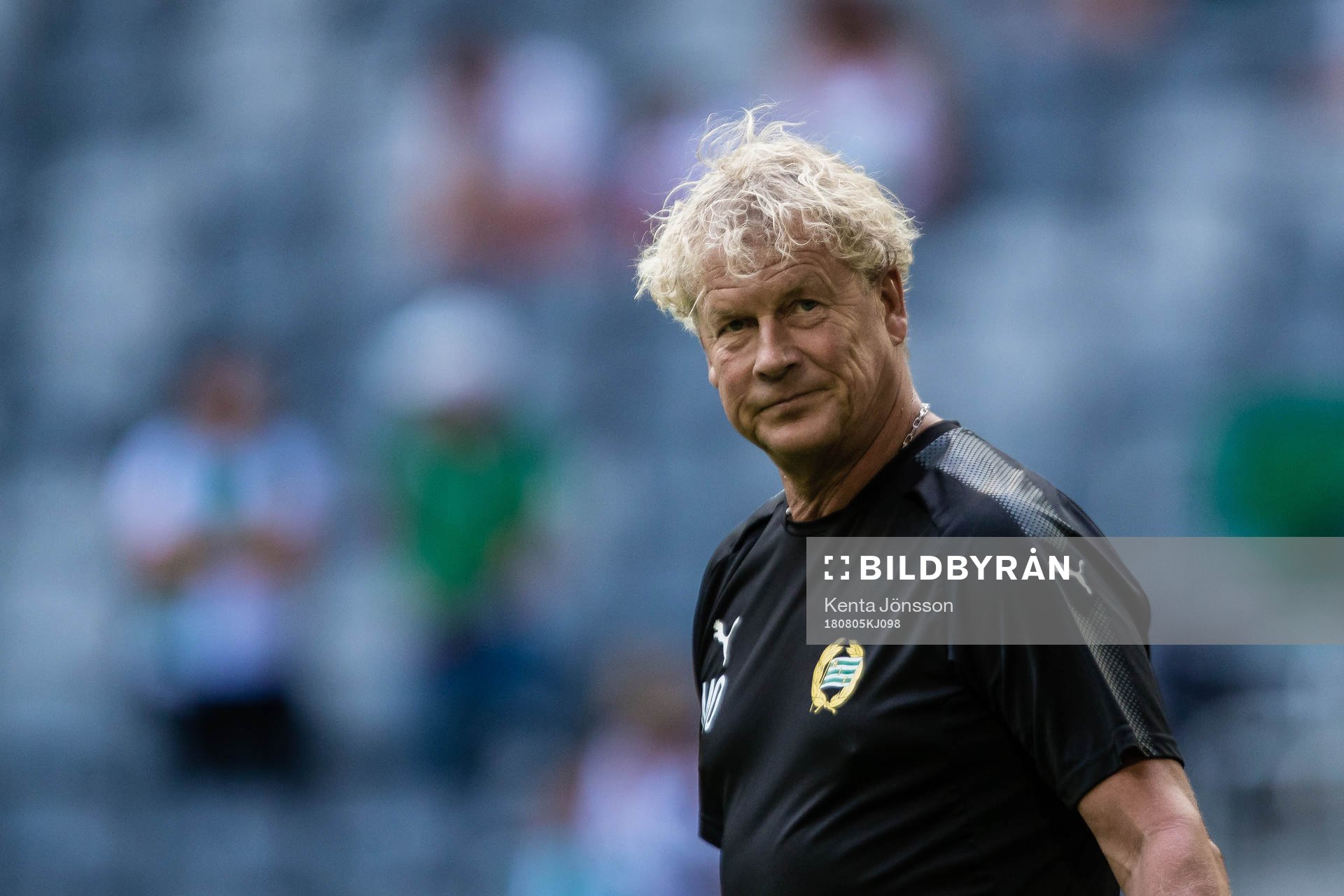 Hammarbys målvaktstränare Mikael Olsson innan