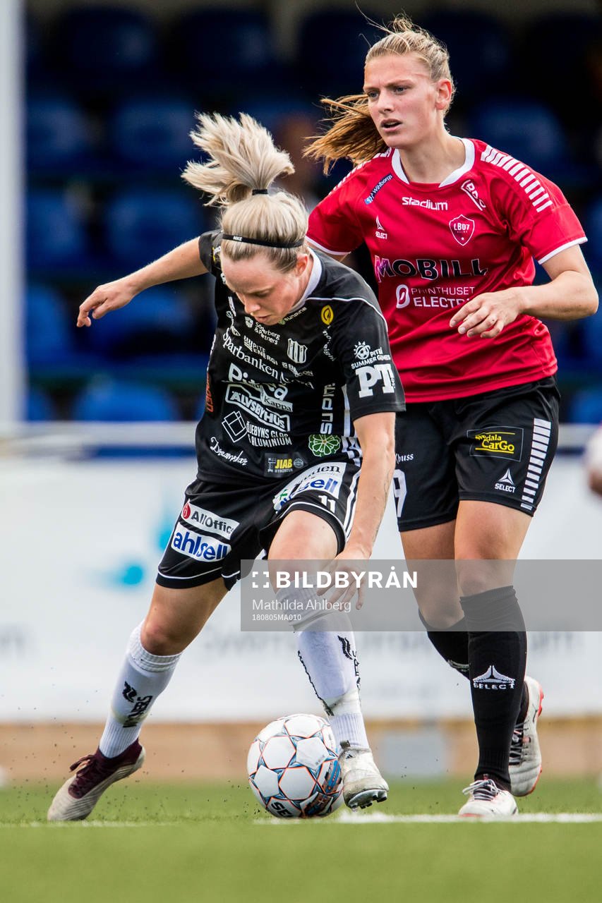 Piteås Cecilia Edlund och Limhamn Bunkeflos Rebecka Persson
