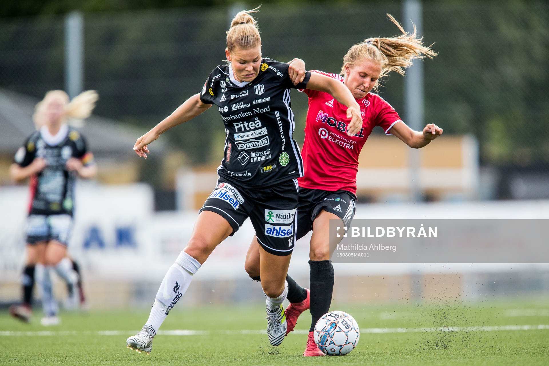 Piteås Nina Jakobsson och Limhamn Bunkeflos Hanna Persson