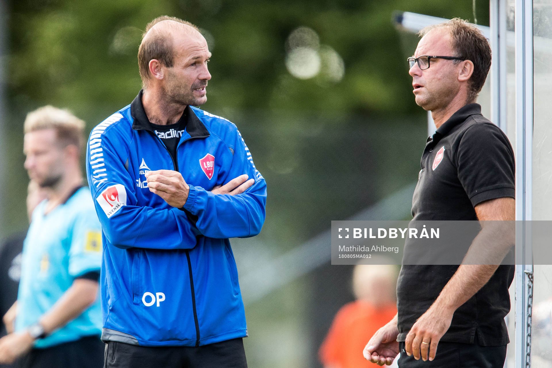 Limhamn Bunkeflos tränare Otto Persson och assisterande