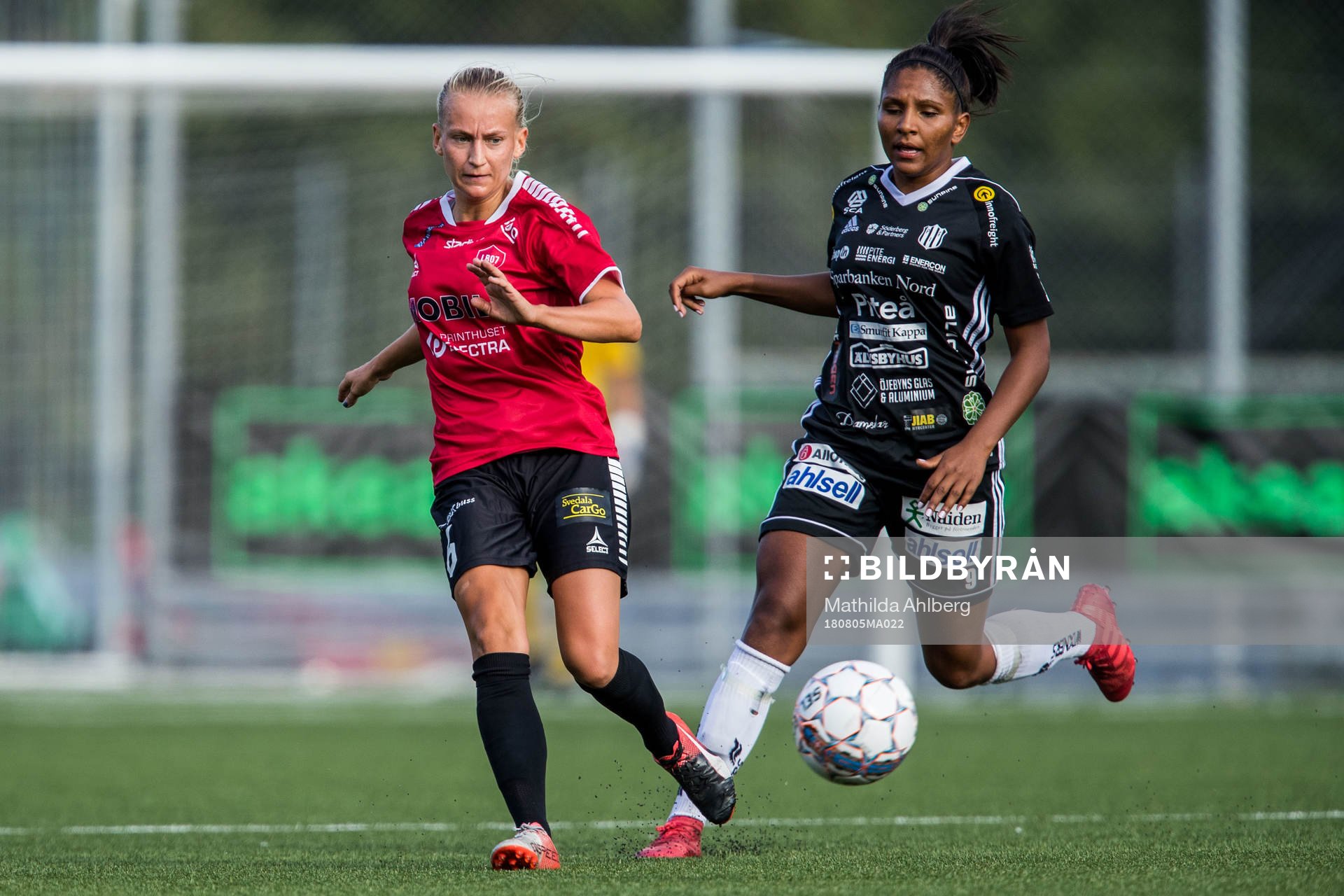 Limhamn Bunkeflos Sofia Wännerdahl och Piteås Madelen