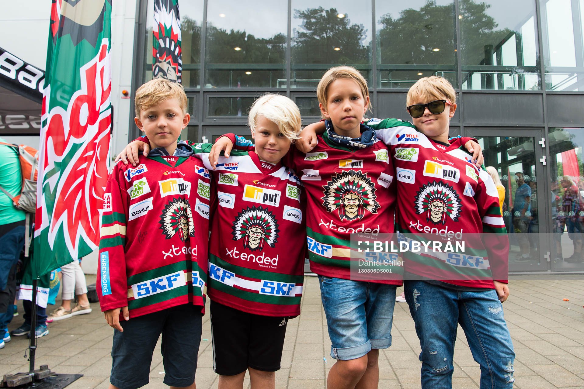 Emil Håkansson, Vincent Hellgren, Oscar Håkansson och