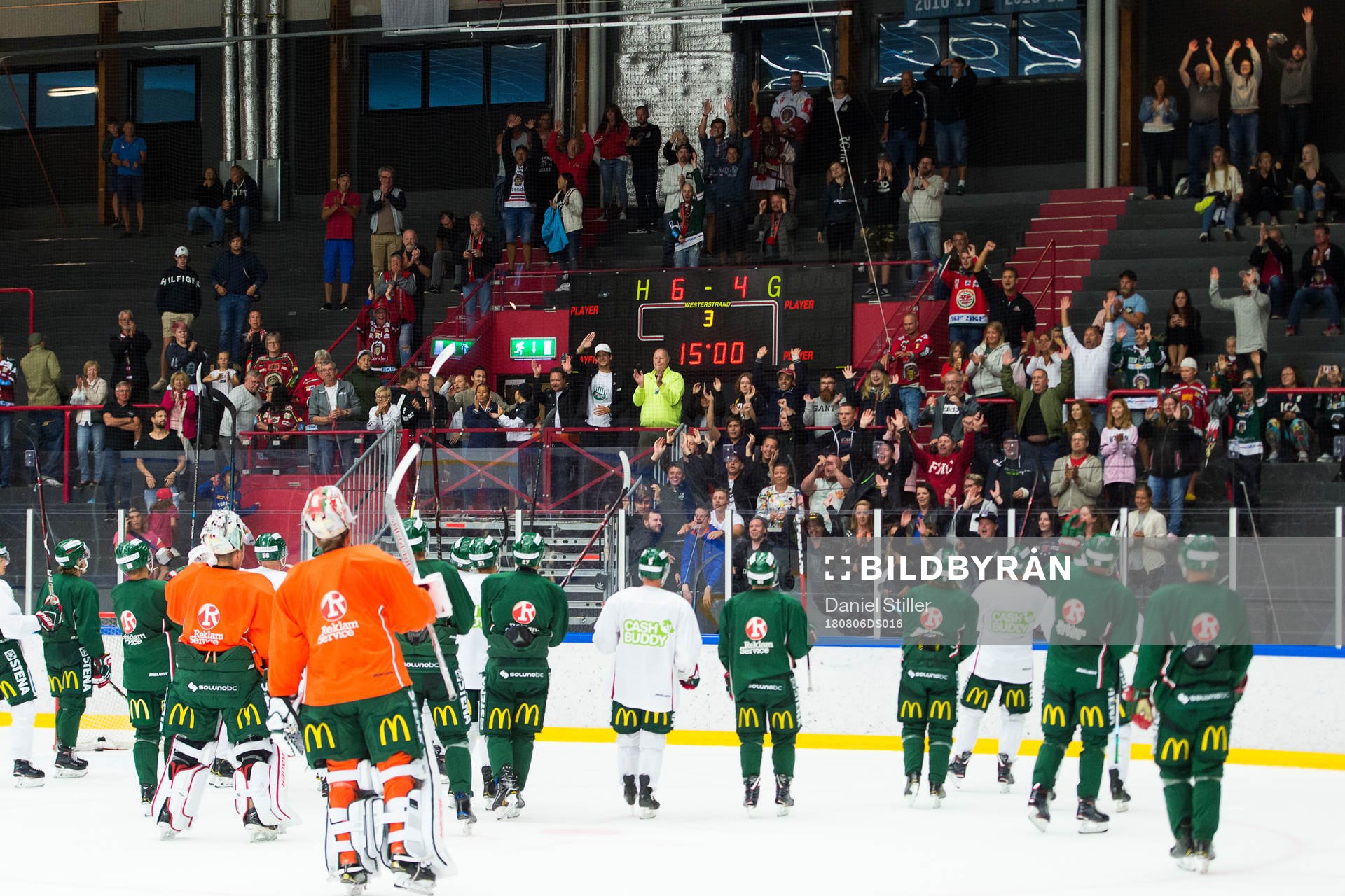 Frölunda tacka publiken för stödet