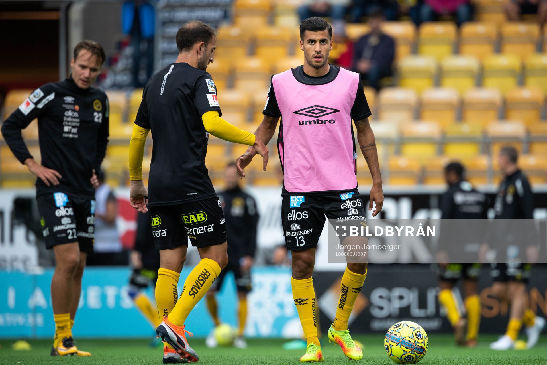 Elfsborgs Rami Kaib före fotbollsmatchen i Allsvenskan