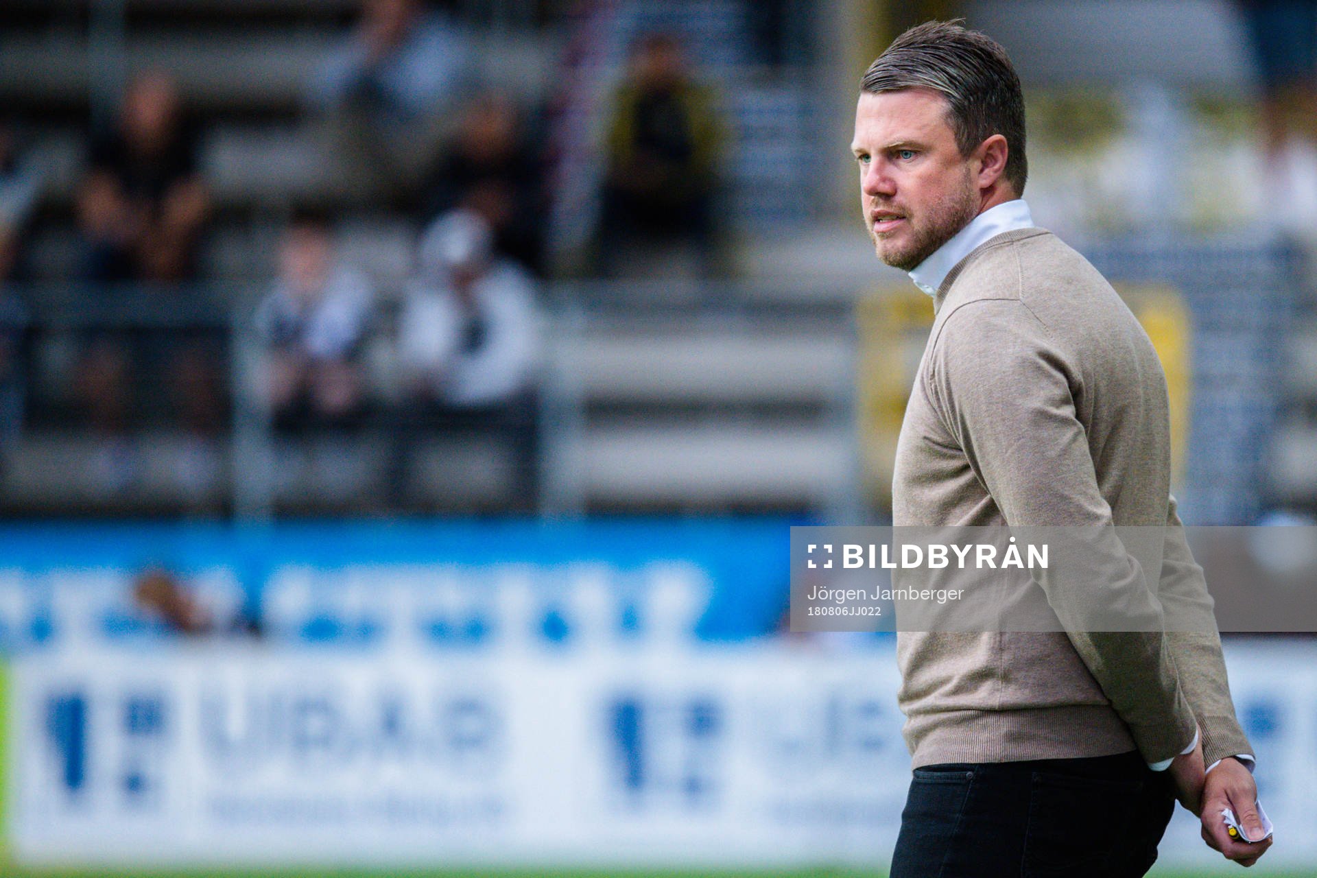 Elfsborgs manager Jimmy Thelin