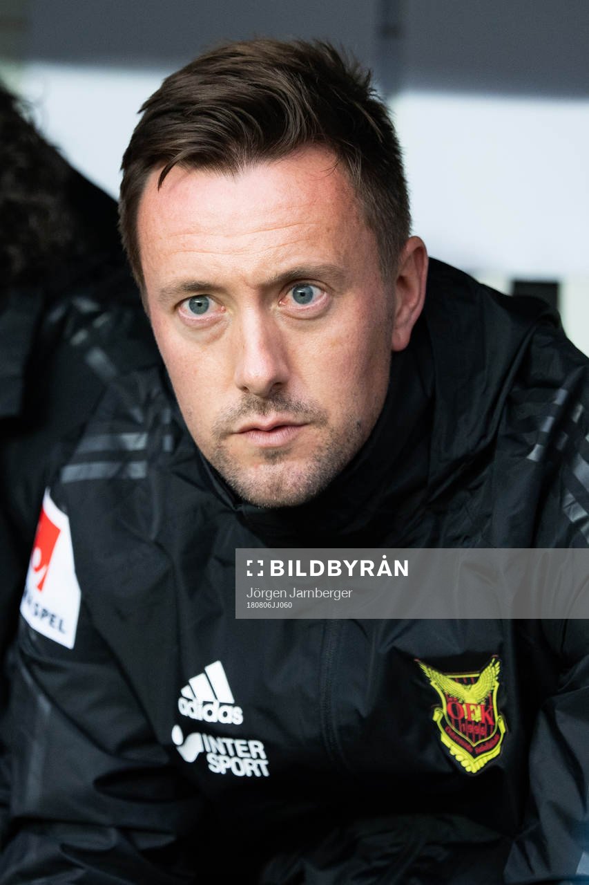 Östersunds tränare Ian Burchnall