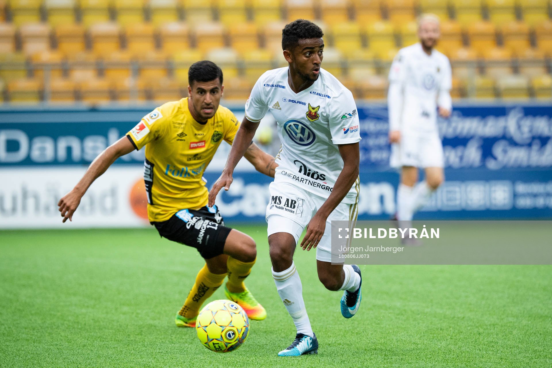 Östersunds Tesfaldet Tekie och Elfsborgs Rami Kaib