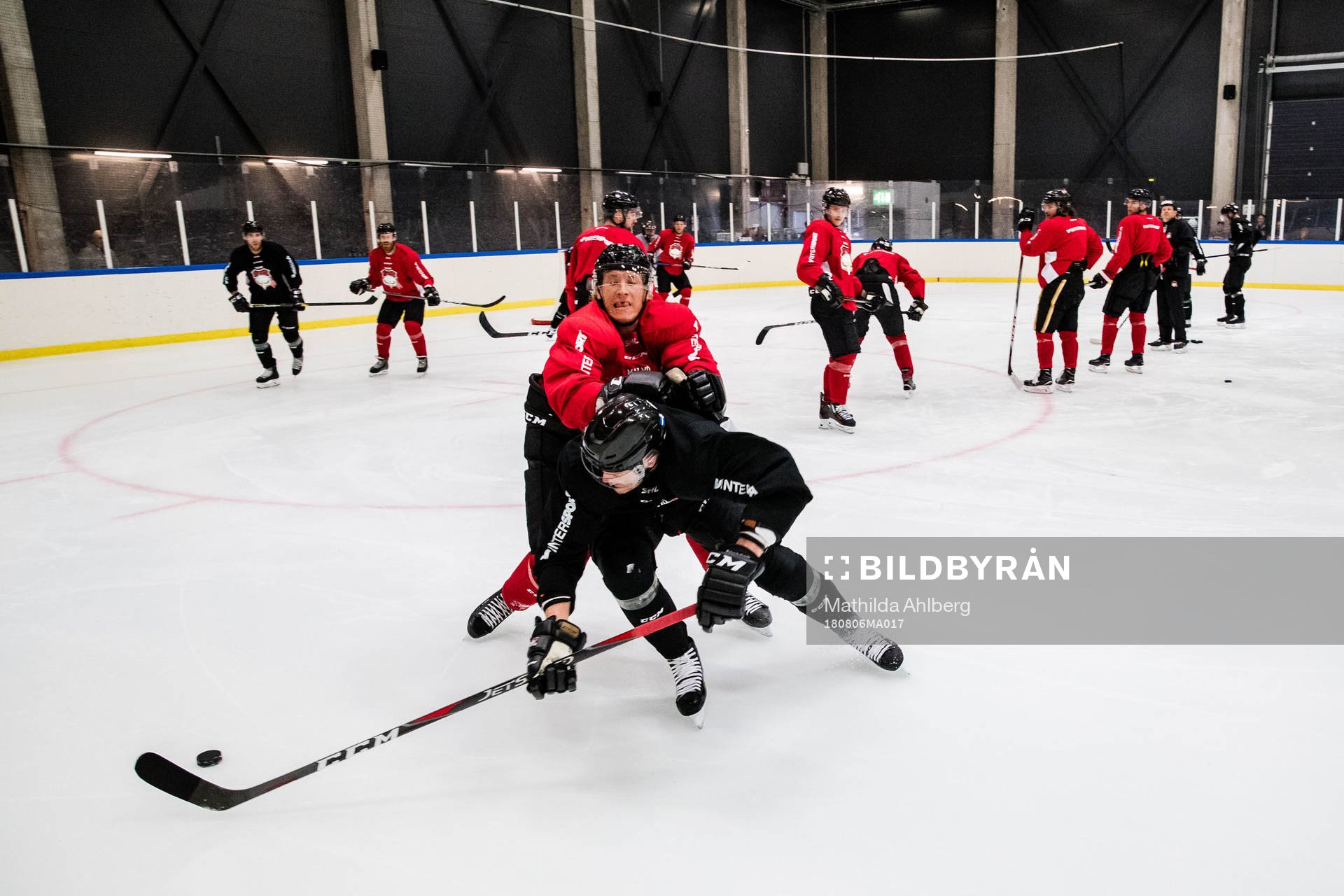 Malmö Redhawks Kim Rosdahl och Emil Sylvegård