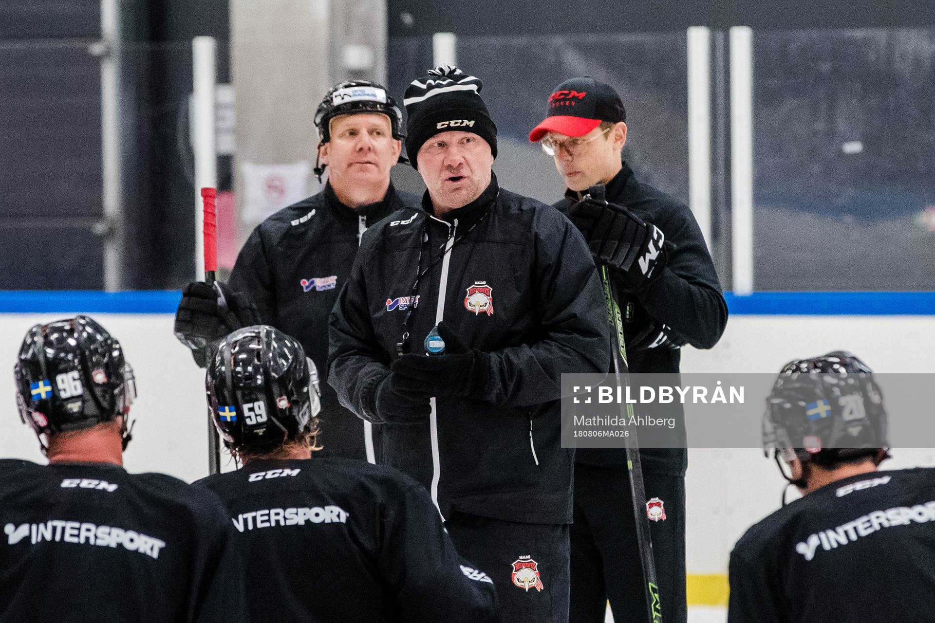 Malmö Redhawks tränare Peter Andersson
