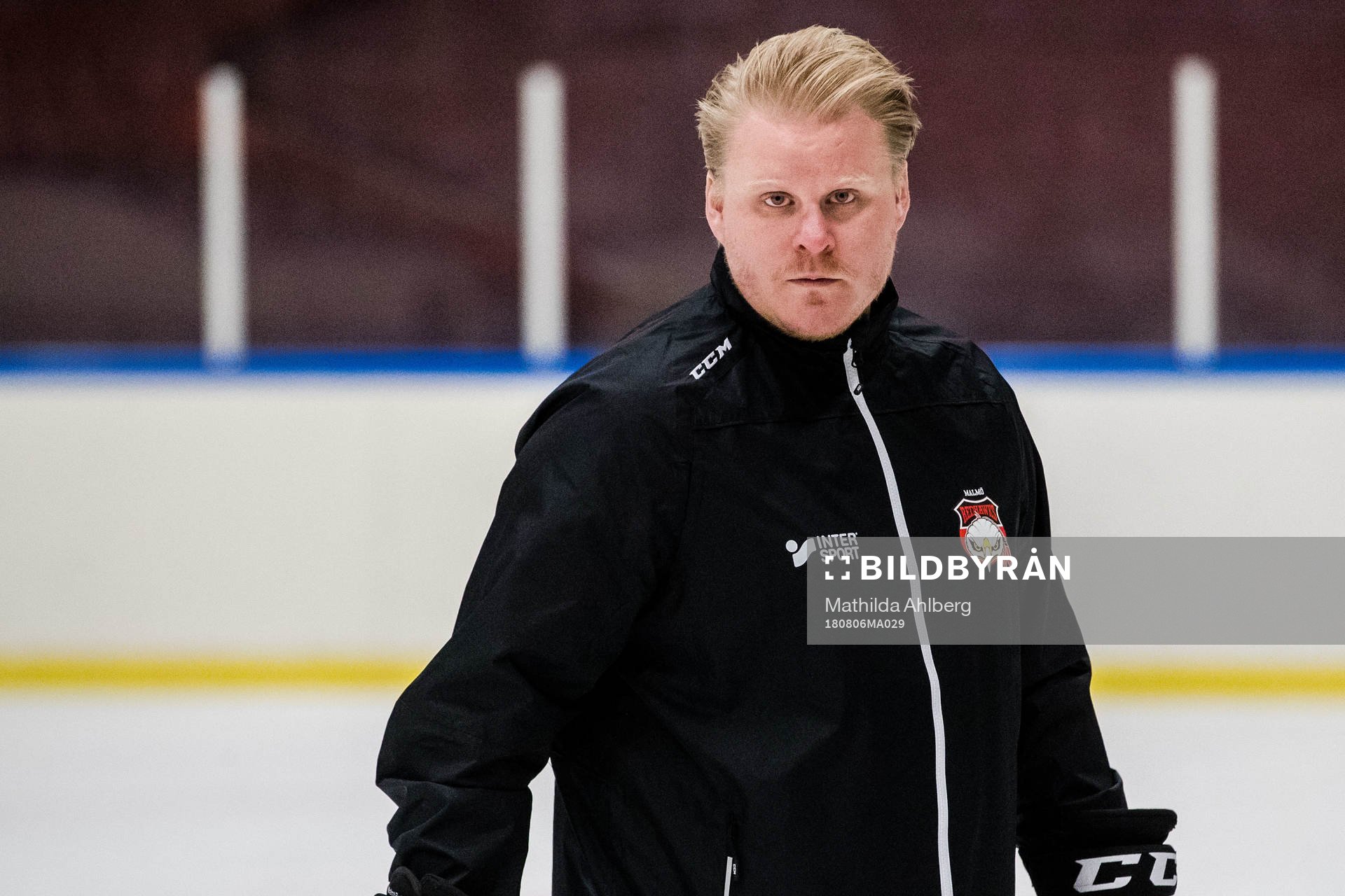 Malmö Redhawks målvaktstränare Henning Sohlberg