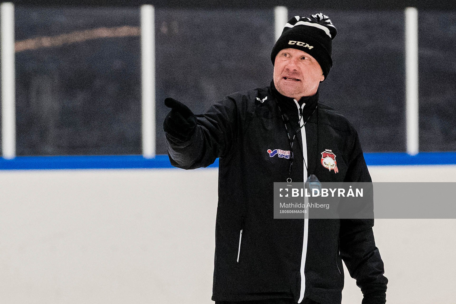 Malmö Redhawks tränare Peter Andersson