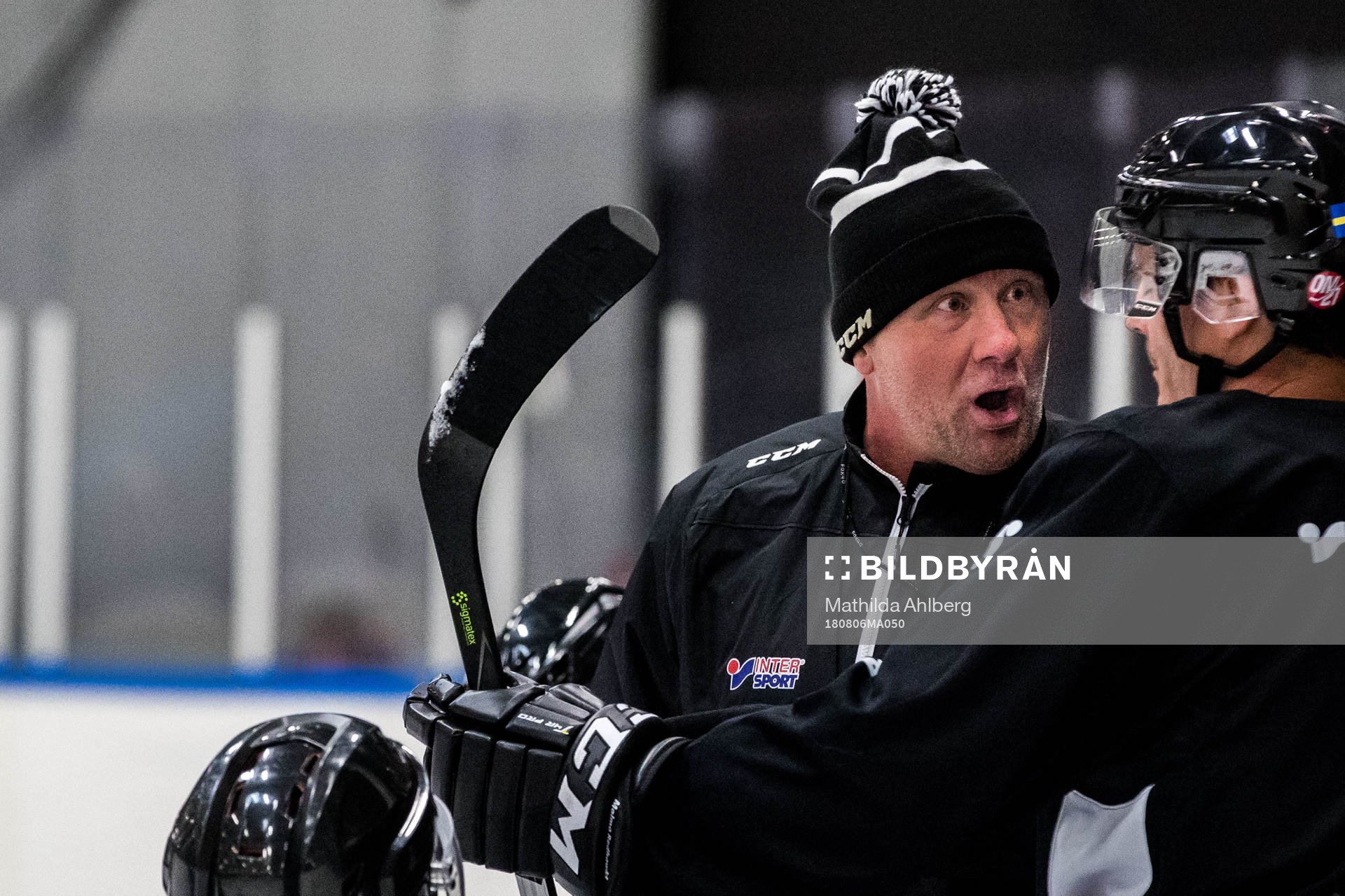 Malmö Redhawks tränare Peter Andersson
