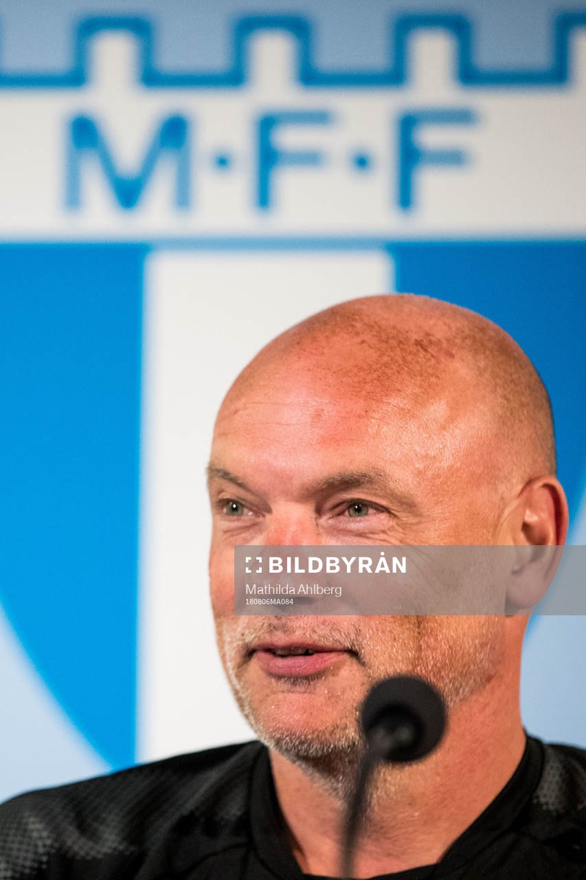 Head coach Uwe Rösler of Malmö FF