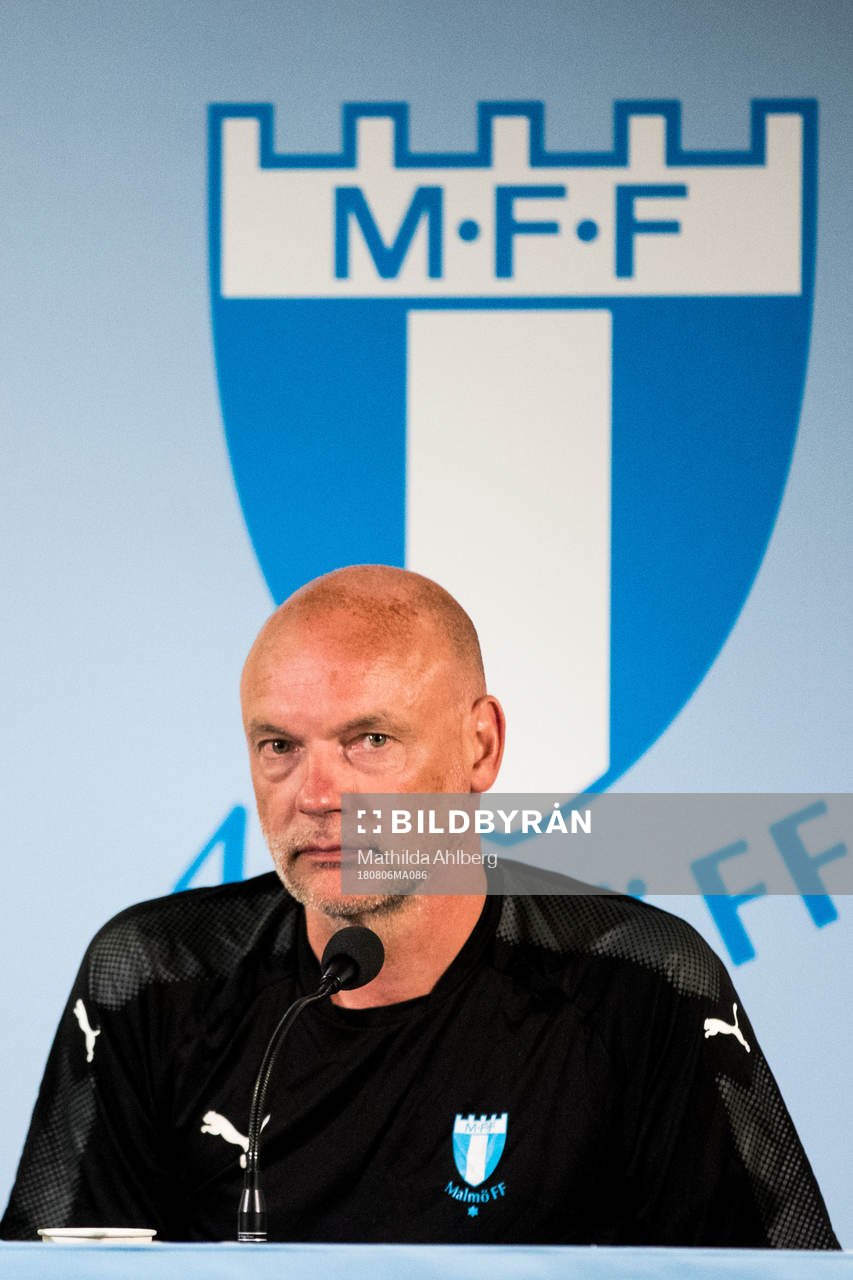 Head coach Uwe Rösler of Malmö FF