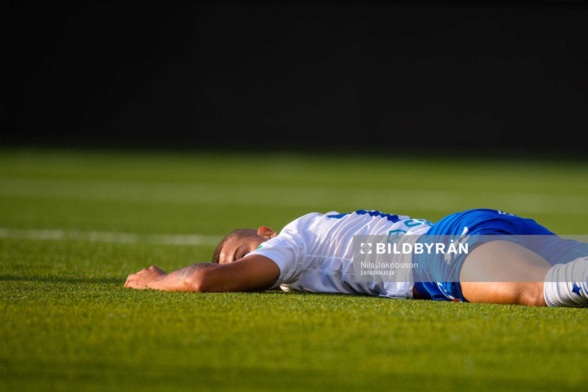 Norrköpings Jordan Larsson deppar