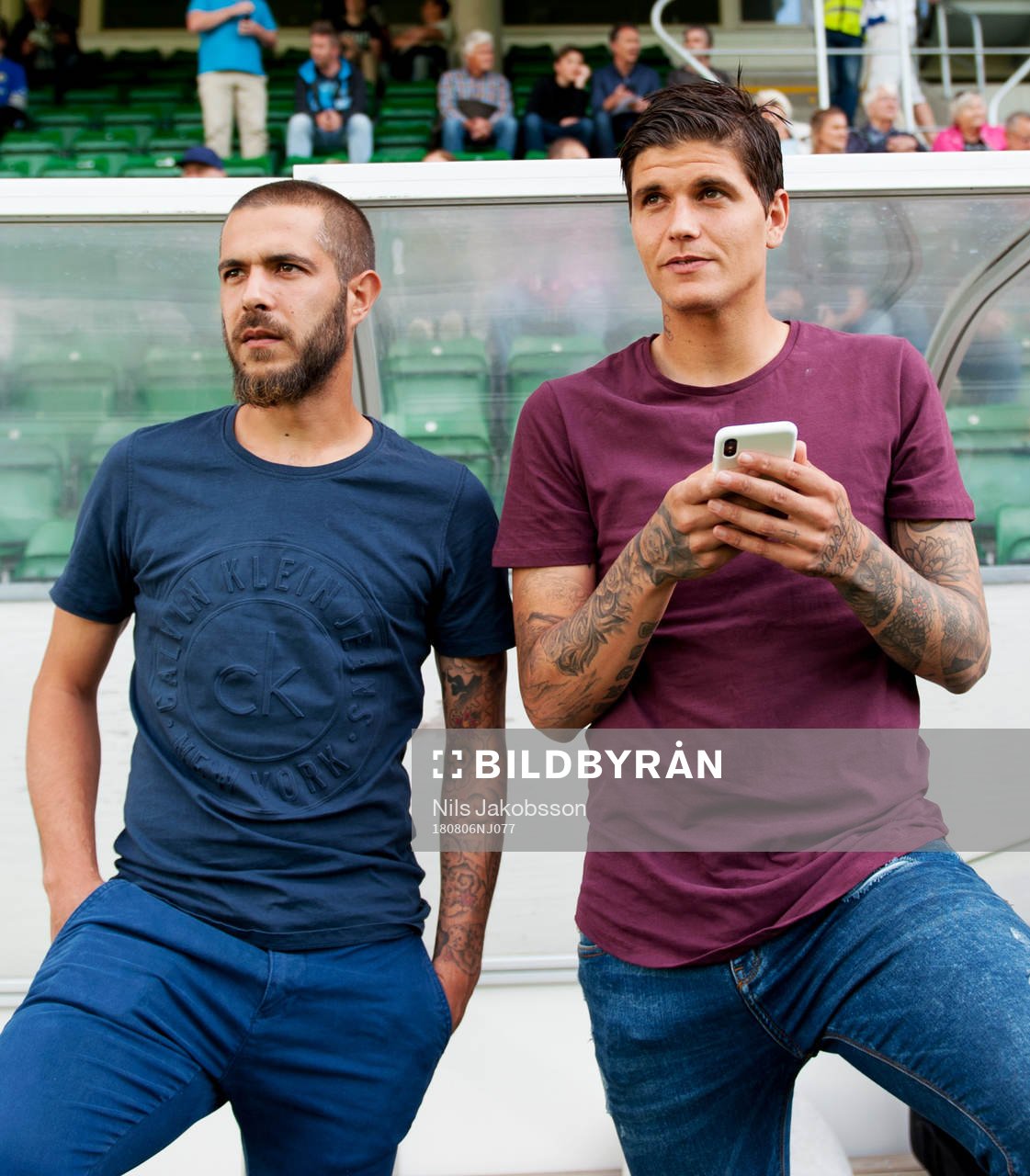Sundsvalls Juan Jose Ciercoles Sagra och David Batanero är
