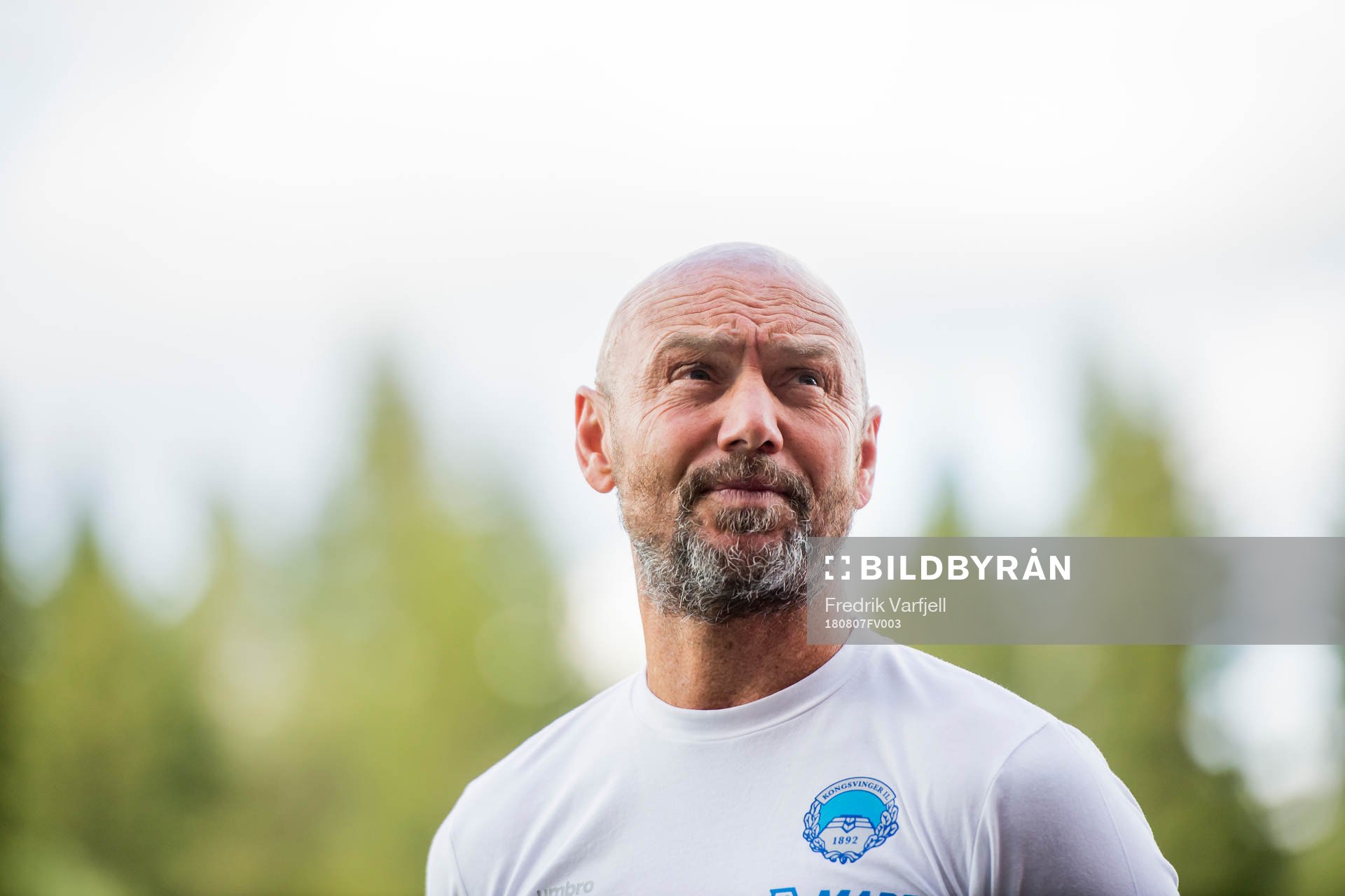 Mark Dempsey, head coach of Kongsvinger, ahead of the OBOS-ligaen match between Kongsvinger and Sandnes Ulf on August 7, 2018 in Kongsvinger.