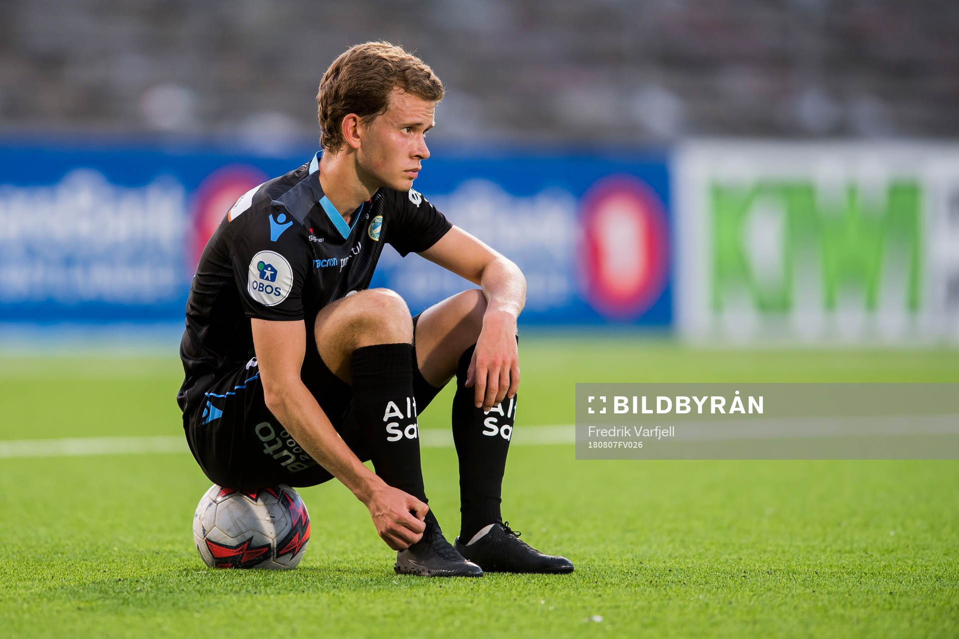 Vegard Østraat Erlien of Sandnes Ulf looks dejected