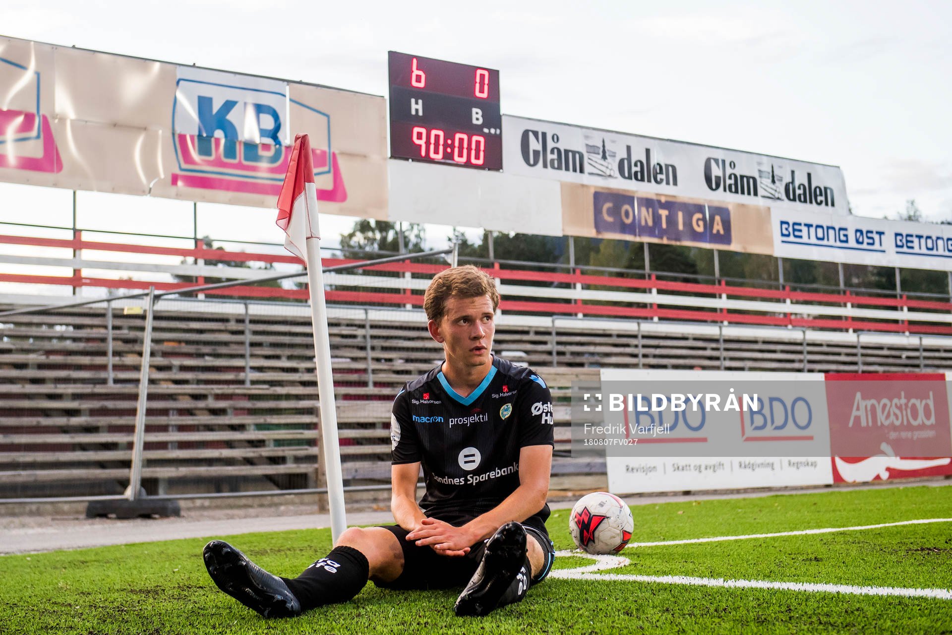 Vegard Østraat Erlien of Sandnes Ulf looks dejected