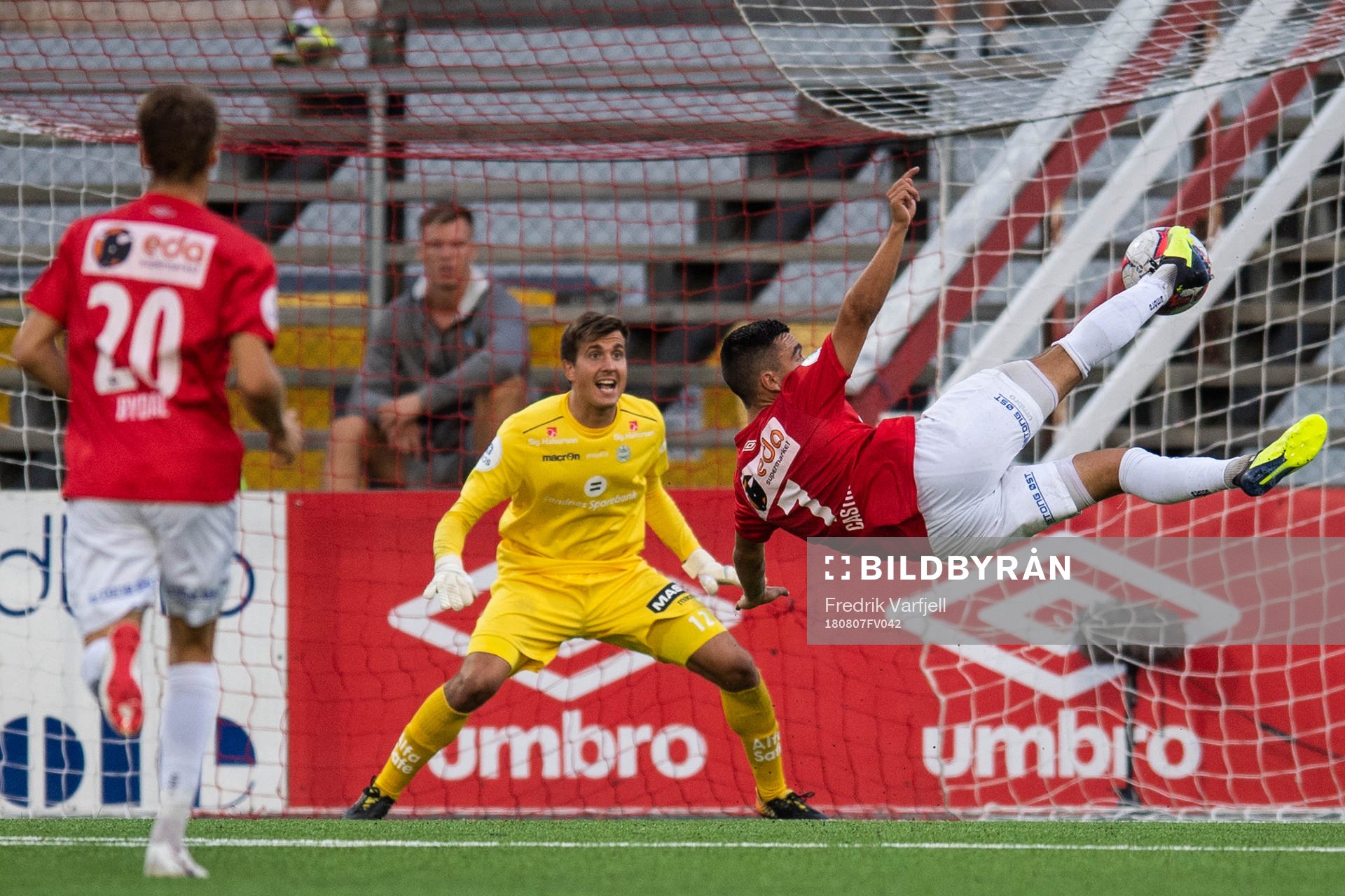 Niklas Castro of Kongsvinger scores 4-0