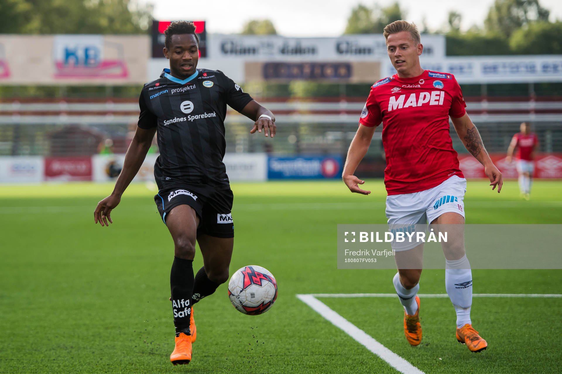 Kachi of Sandnes Ulf and Martin Lundal of Kongsvinger