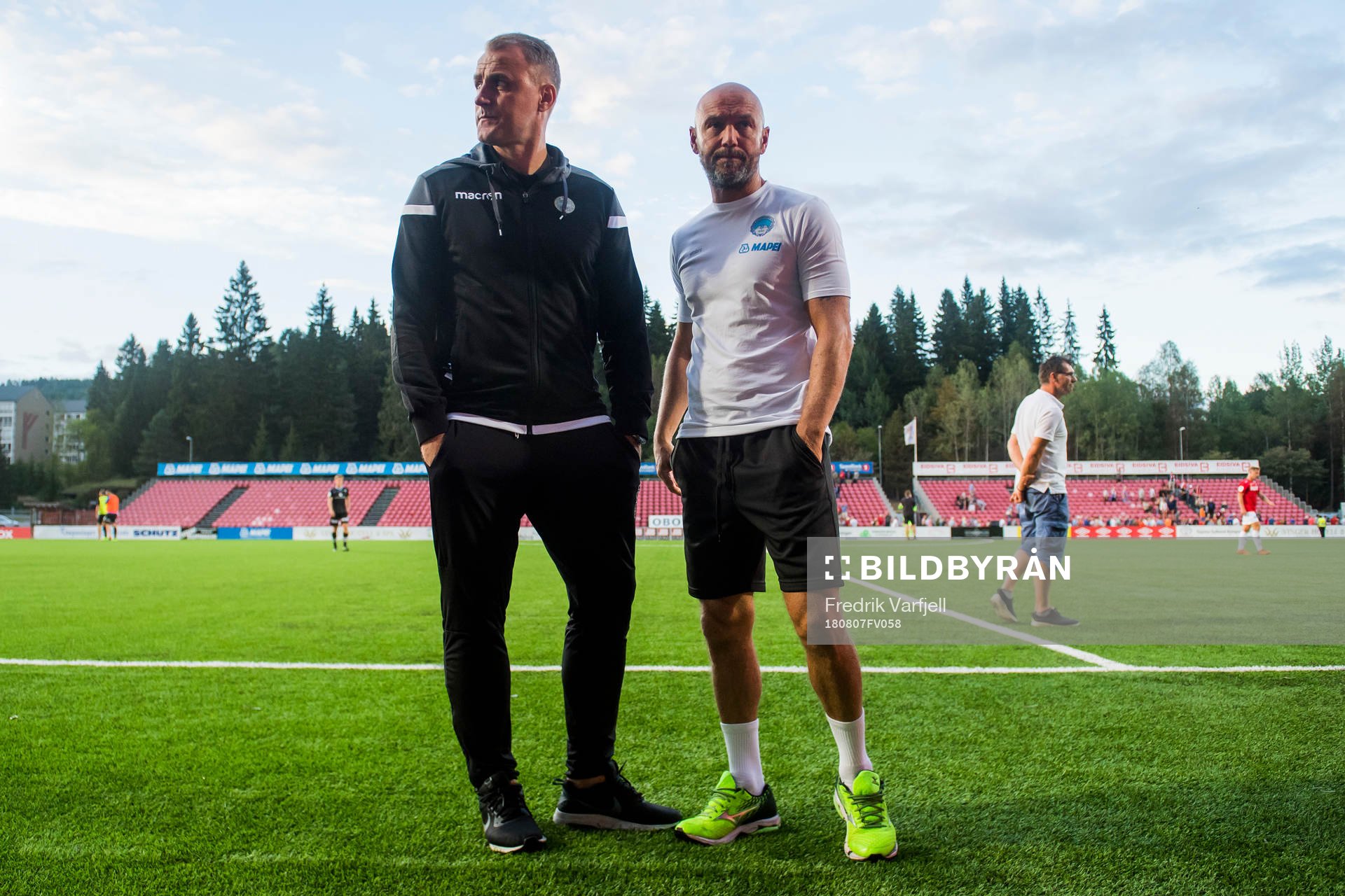 Bengt Sæternes, head coach of Sandnes Ulf, and Mark