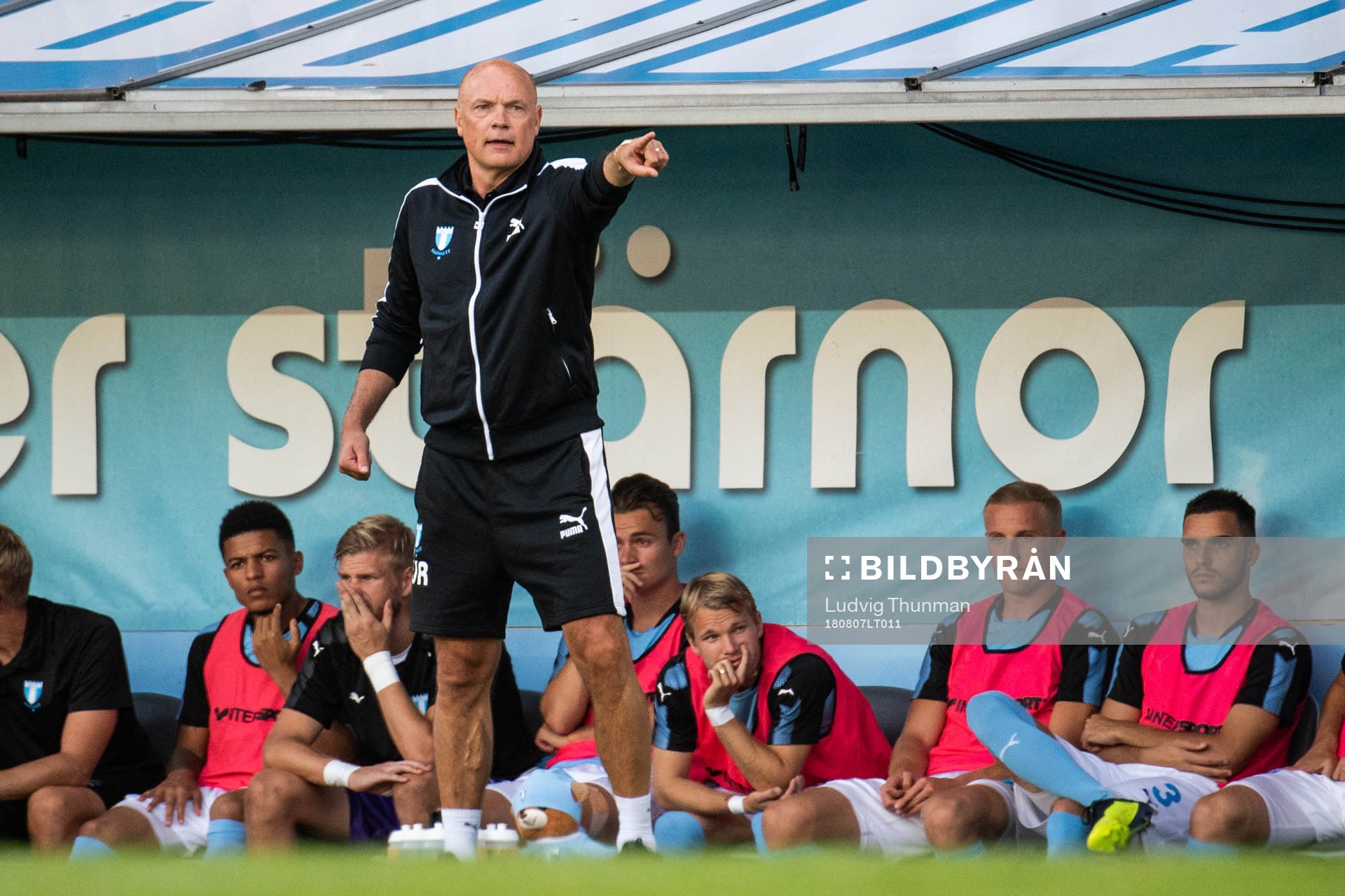 Head coach Uwe Rösler of Malmö FF