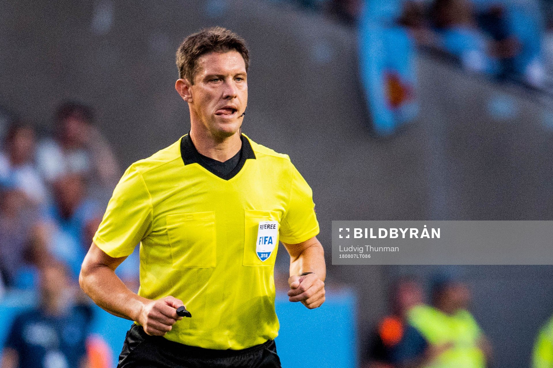 Referee Matej Jug