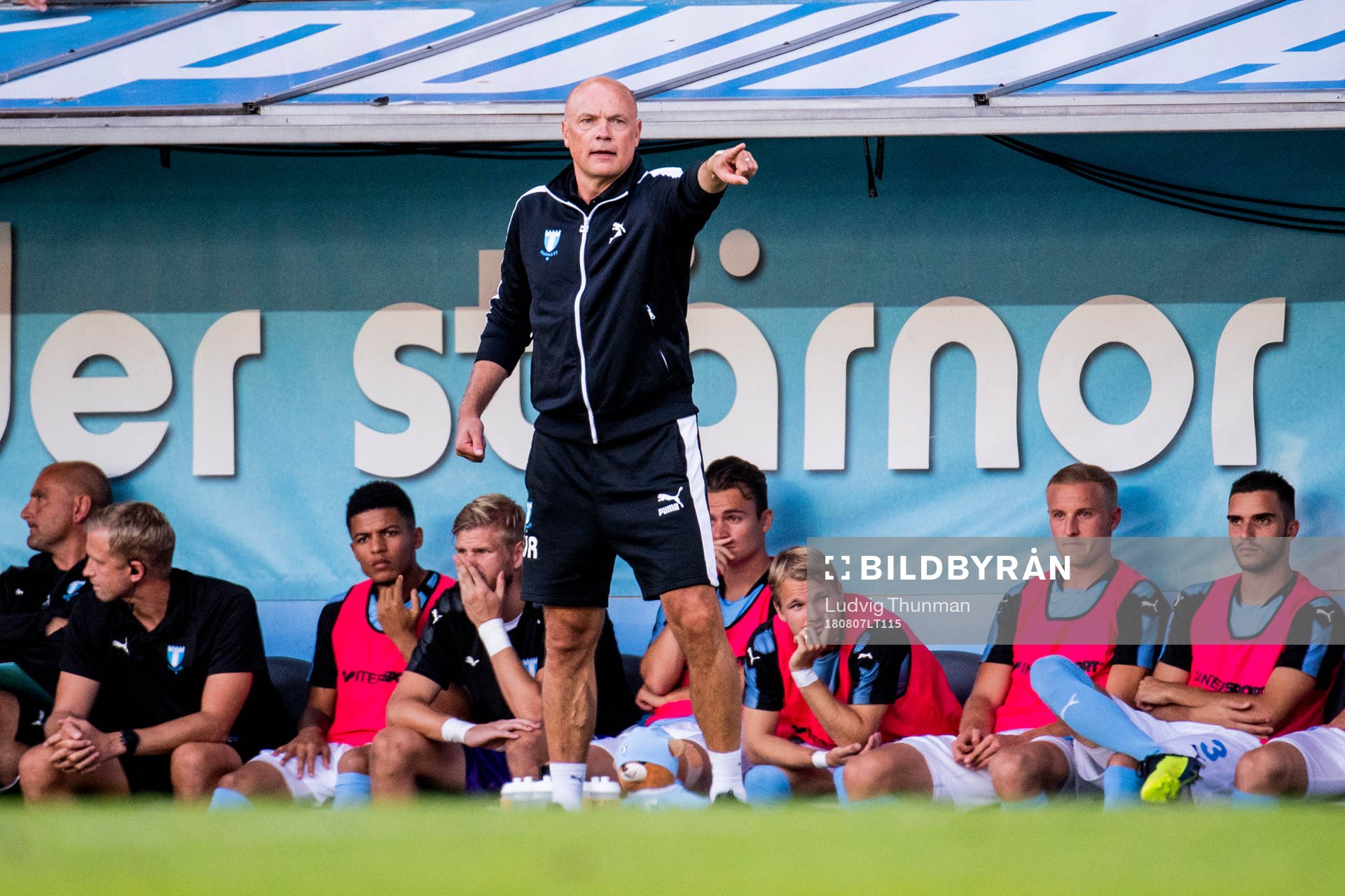 Head coach Uwe Rösler of Malmö FF