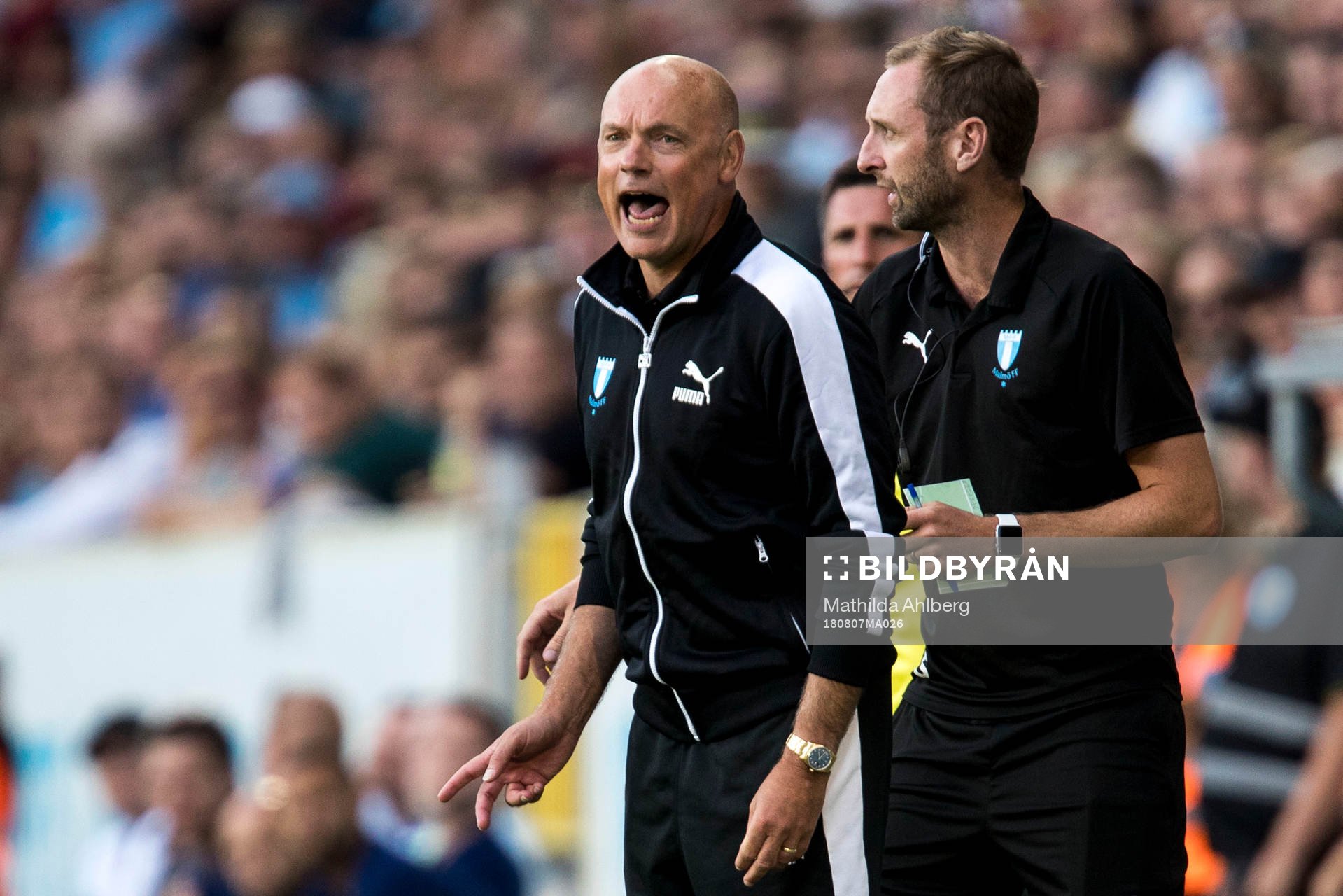 Head coach Uwe Rösler of Malmö FF