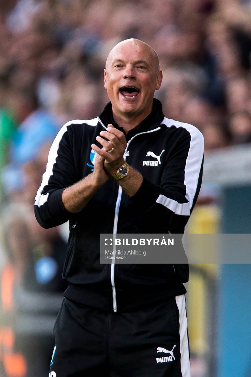 Head coach Uwe Rösler of Malmö FF