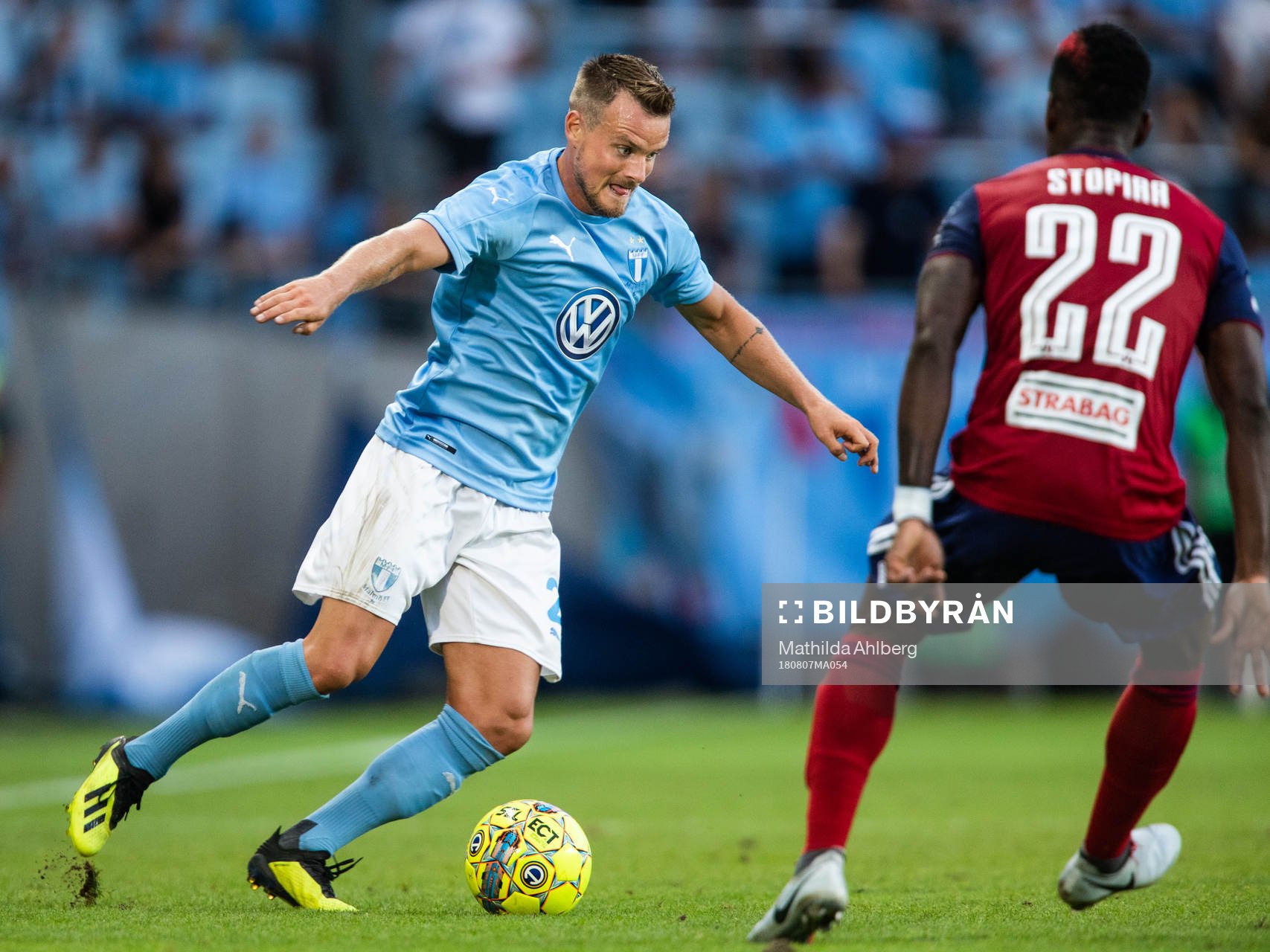 Eric Larsson of Malmö FF