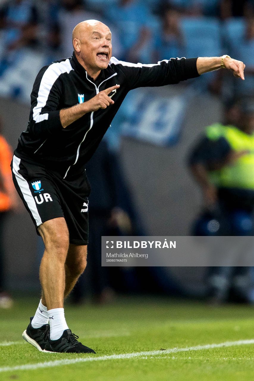 Head coach Uwe Rösler of Malmö FF