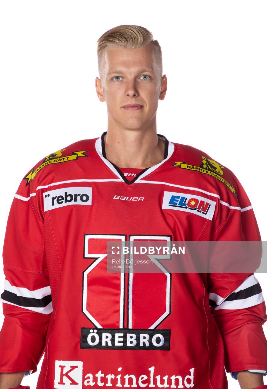 Örebros Gustav Backström