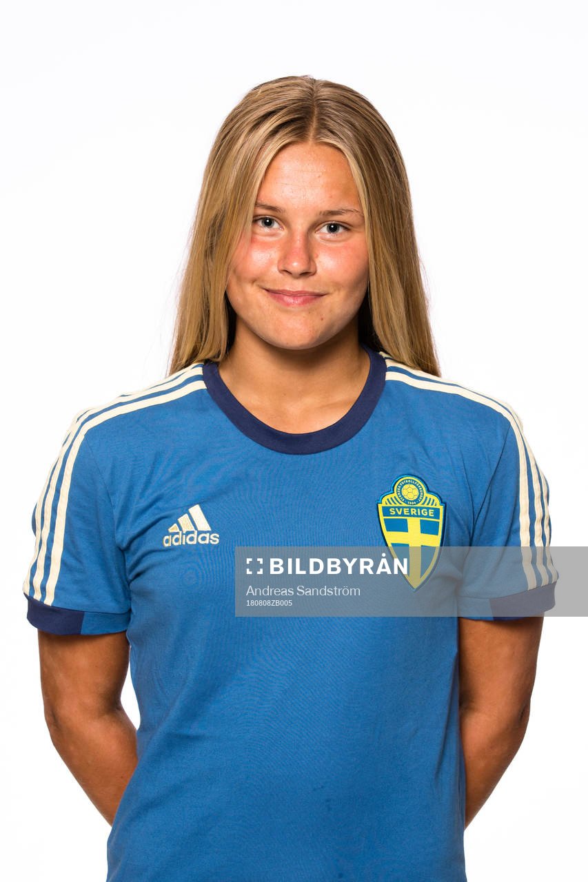 Johanna Svedberg i F15/03-landslaget